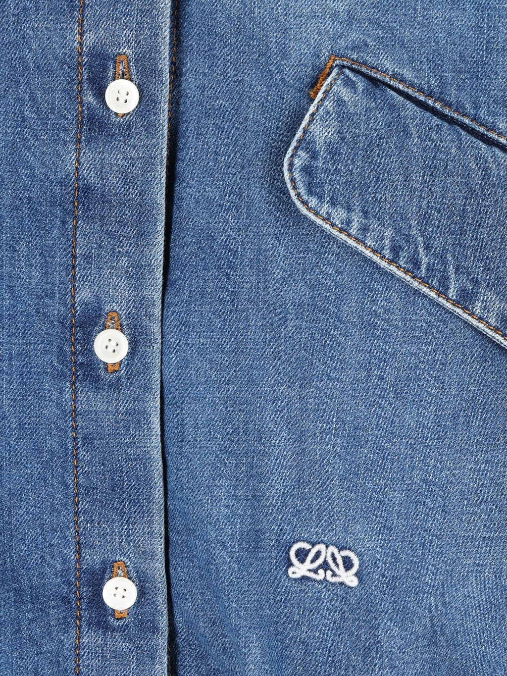 Denim Shirt Loewe – Гарантія оригінальності – детальний вид