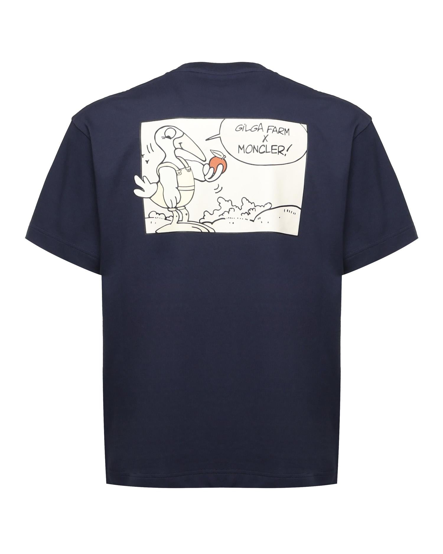 Оригінальна T-Shirt Moncler X Gilga Farm By Donald Glover Moncler – детальний вид