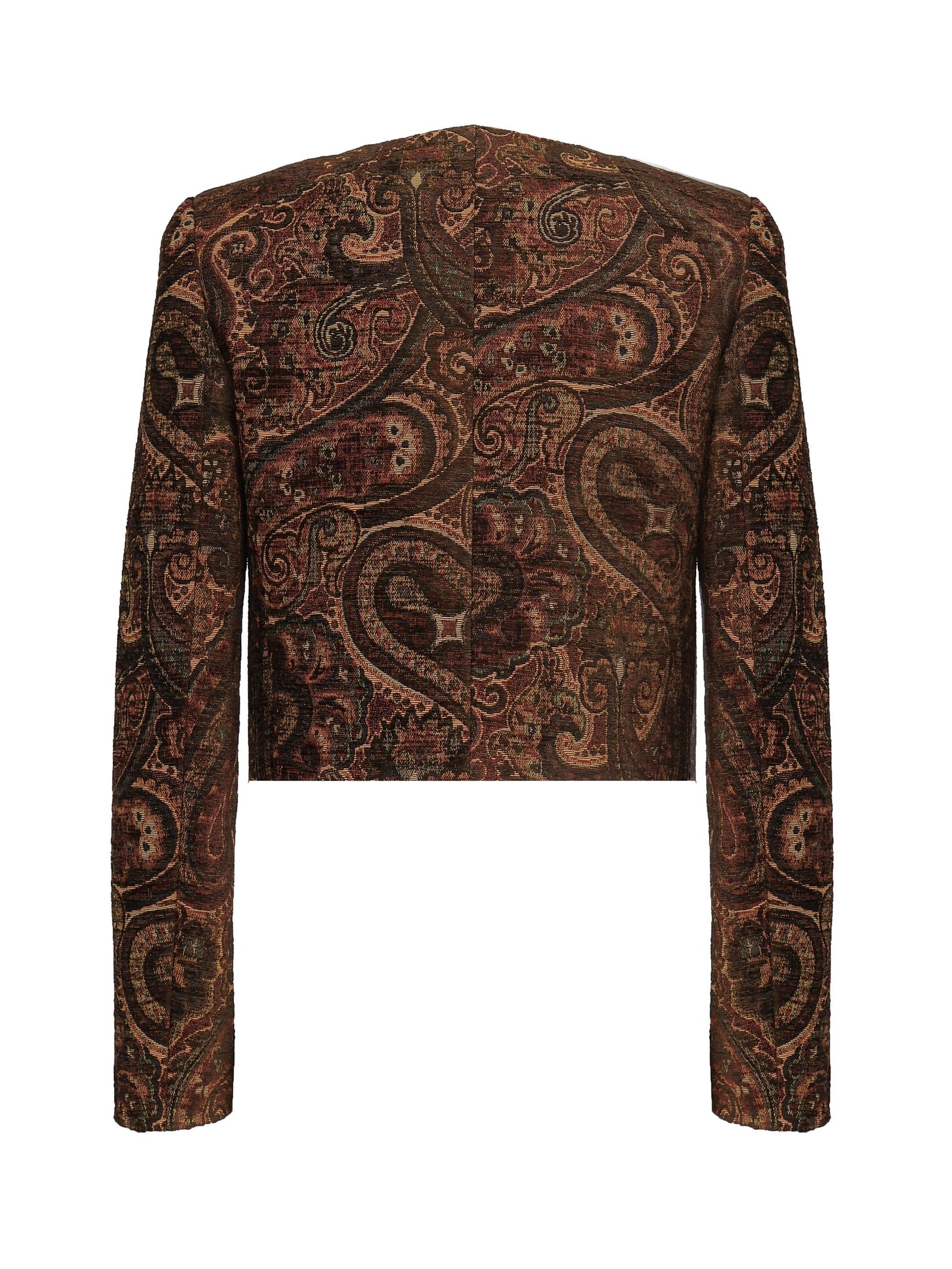 Оригінальна Giacca Cropped Jacquard Chloe – детальний вид