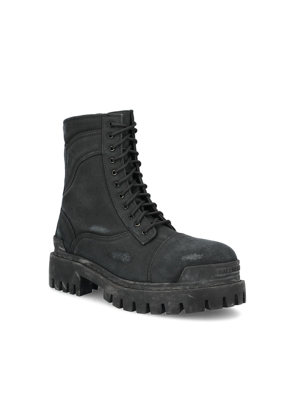 Оригінальна Combat Strike Boots Balenciaga – вид ззаду