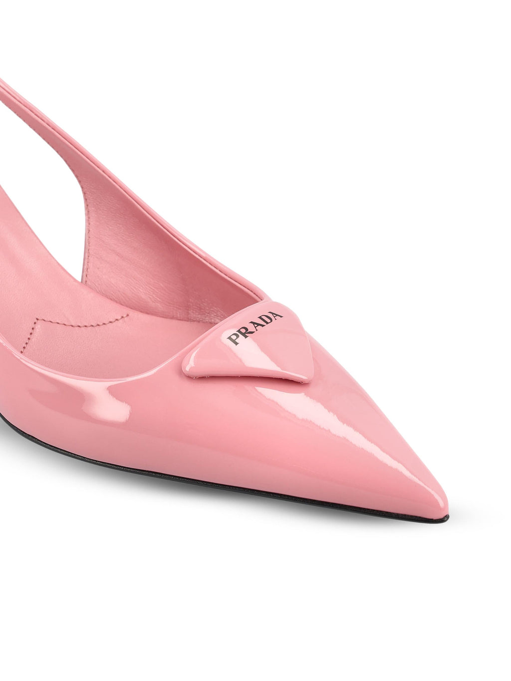 Оригінальна Slingback Pumps Crafted In Calf Leather Prada – збільшений вид