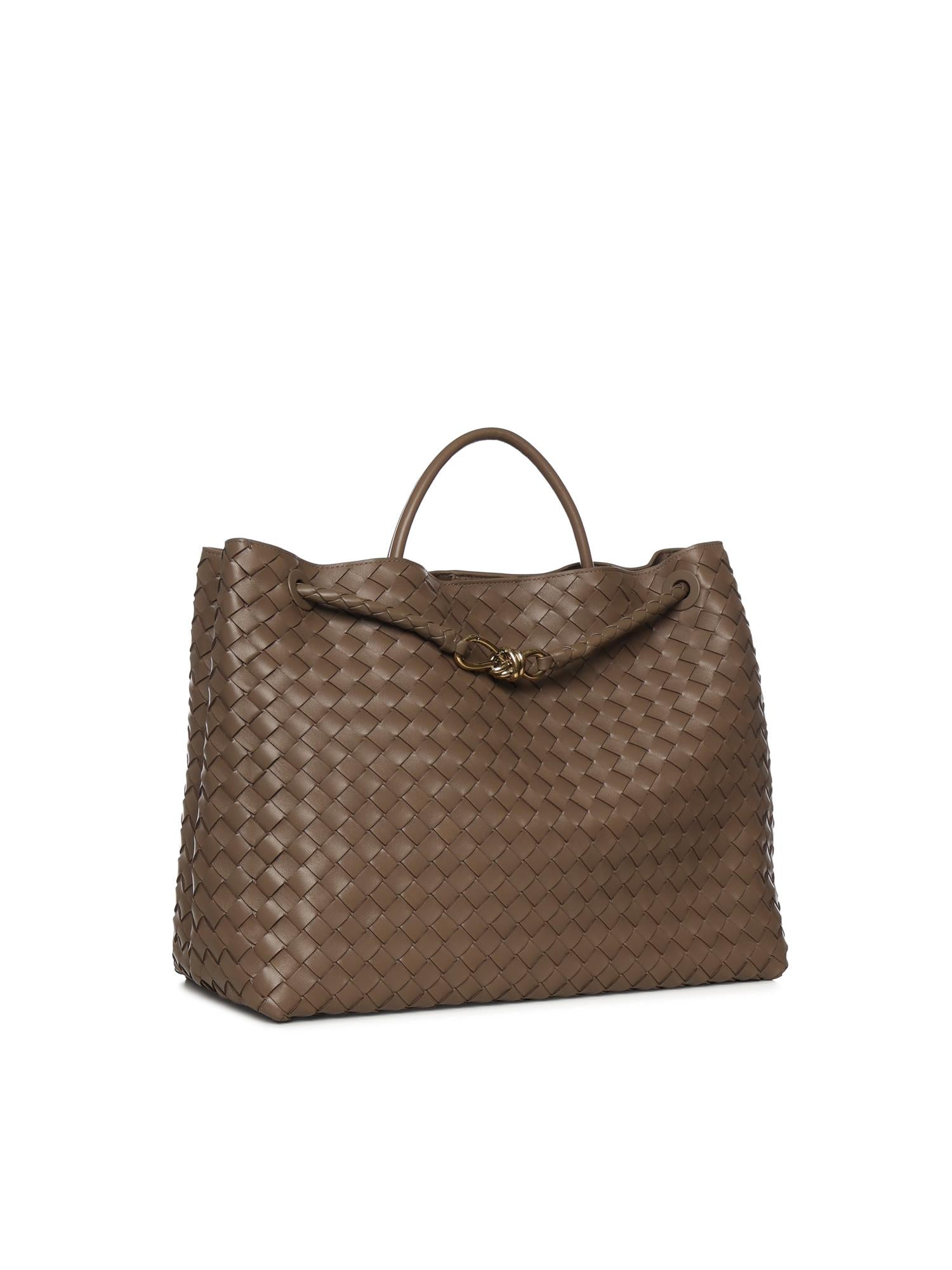 Оригінальна Borsa Andiamo Grande In Pelle Bottega veneta – вид ззаду