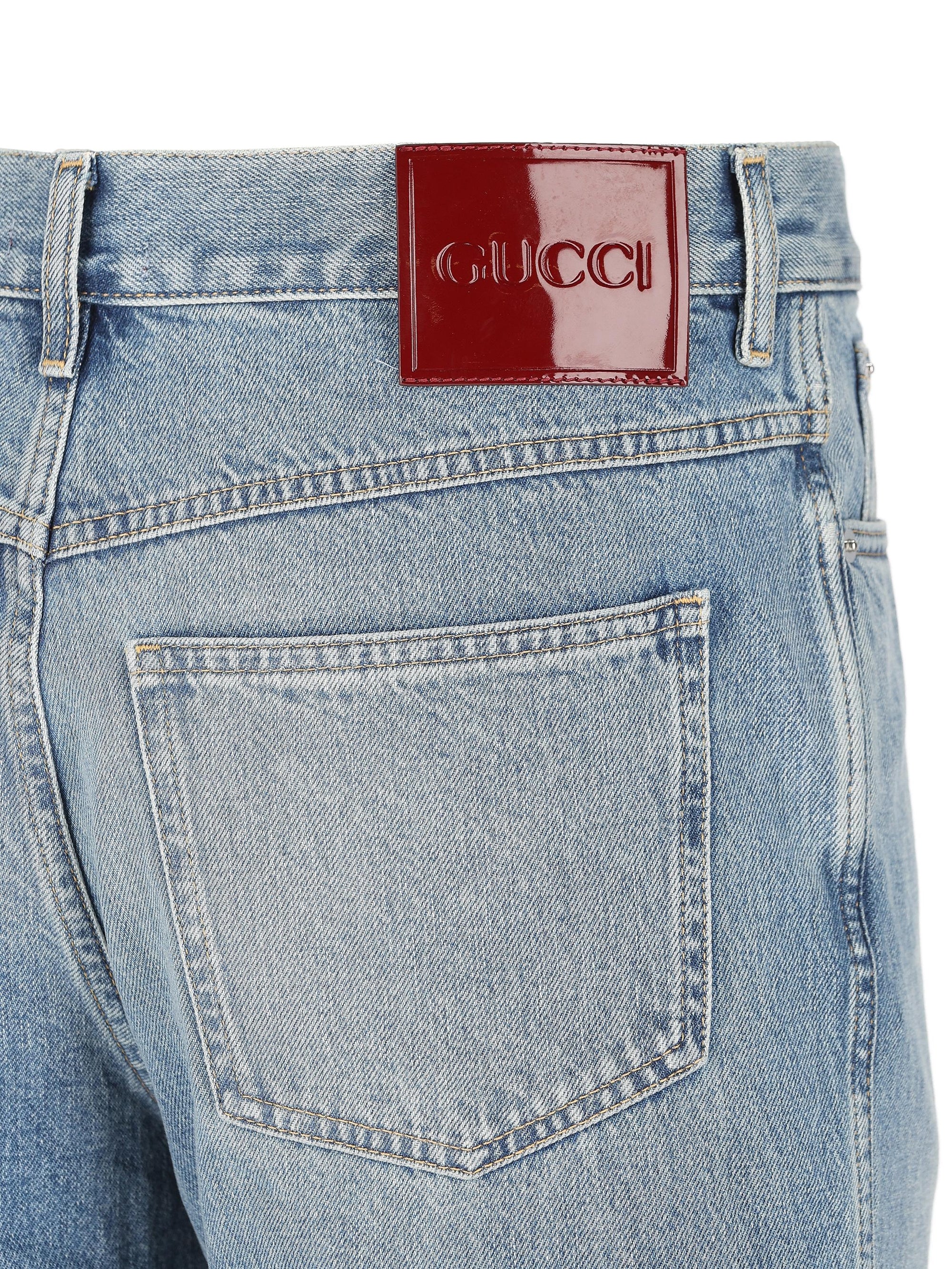 Cotton Denim Jeans Gucci – Гарантія оригінальності – збільшений вид