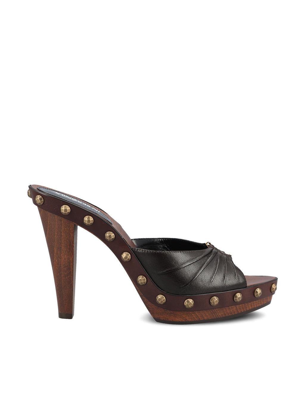 Оригінальна Babylone Clogs Sandals Saint laurent – боковий вид