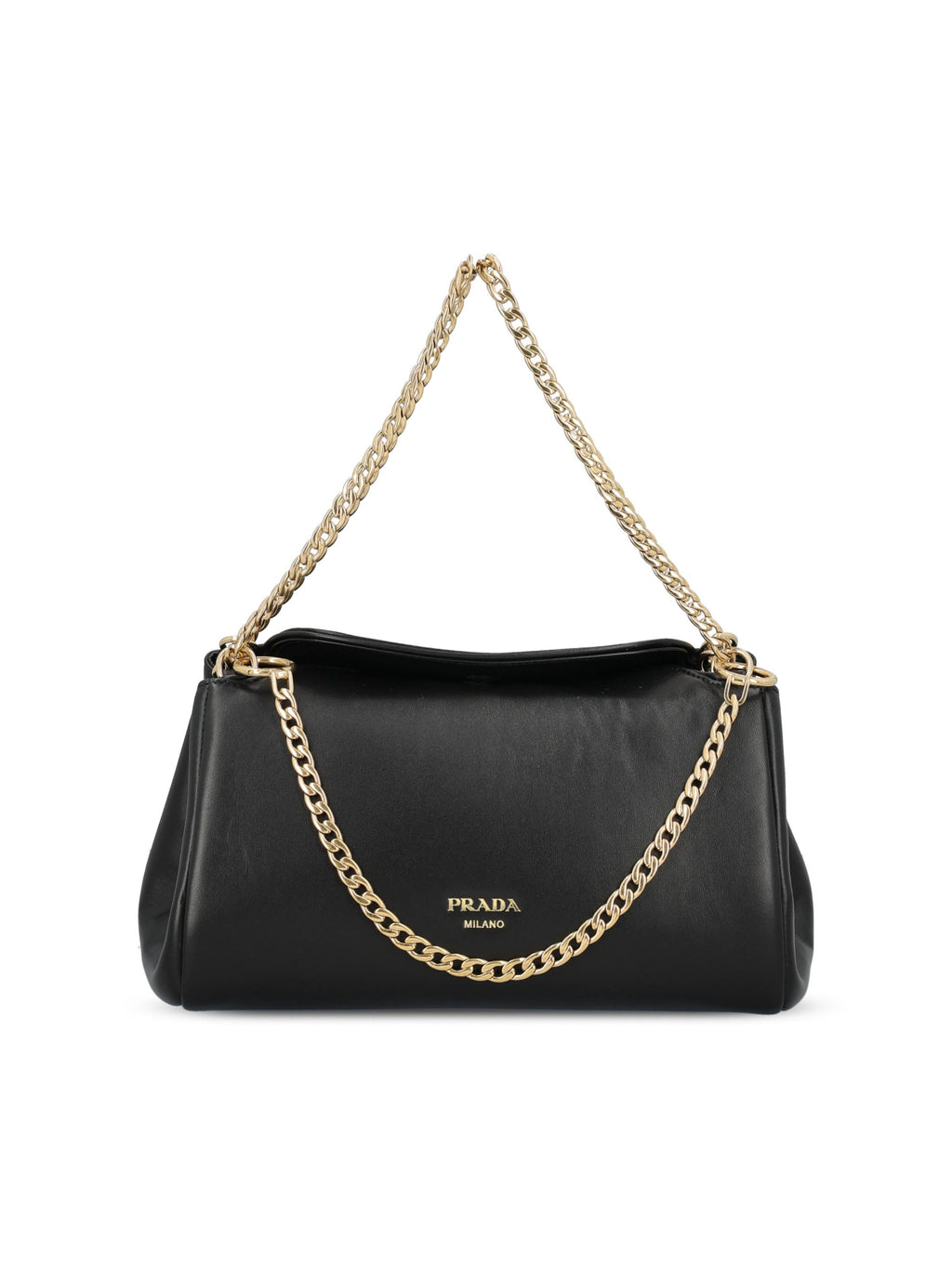 Оригінальна Leather Bag Prada – боковий вид