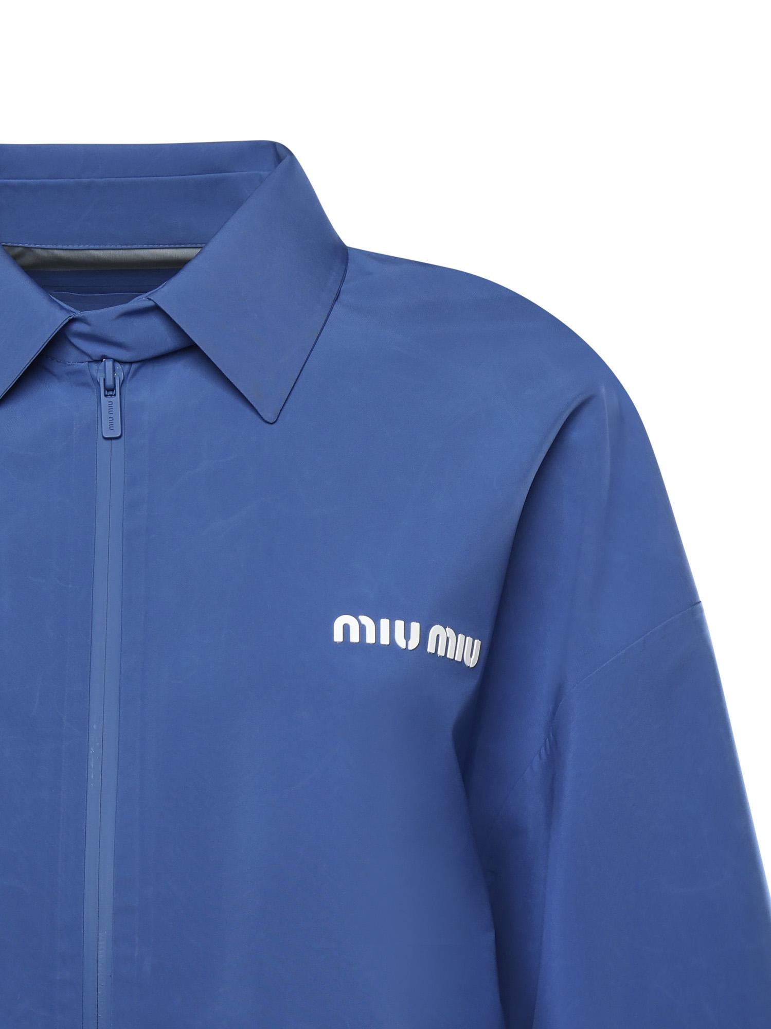 Blouson Con Logo Miu miu оригінал – Купити в Україні – вид ззаду