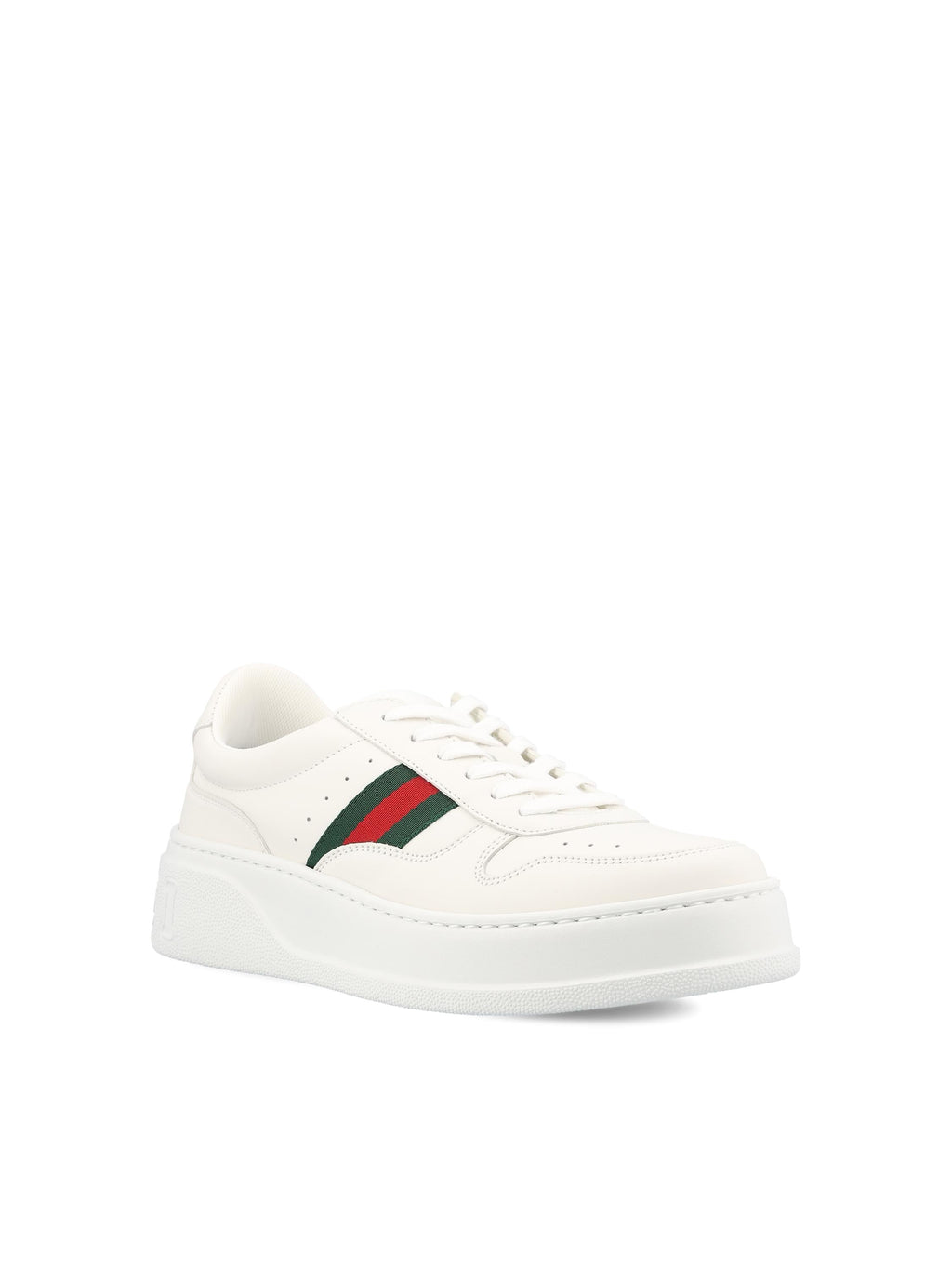 Leather Sneakers Gucci – Гарантія оригінальності – вид ззаду