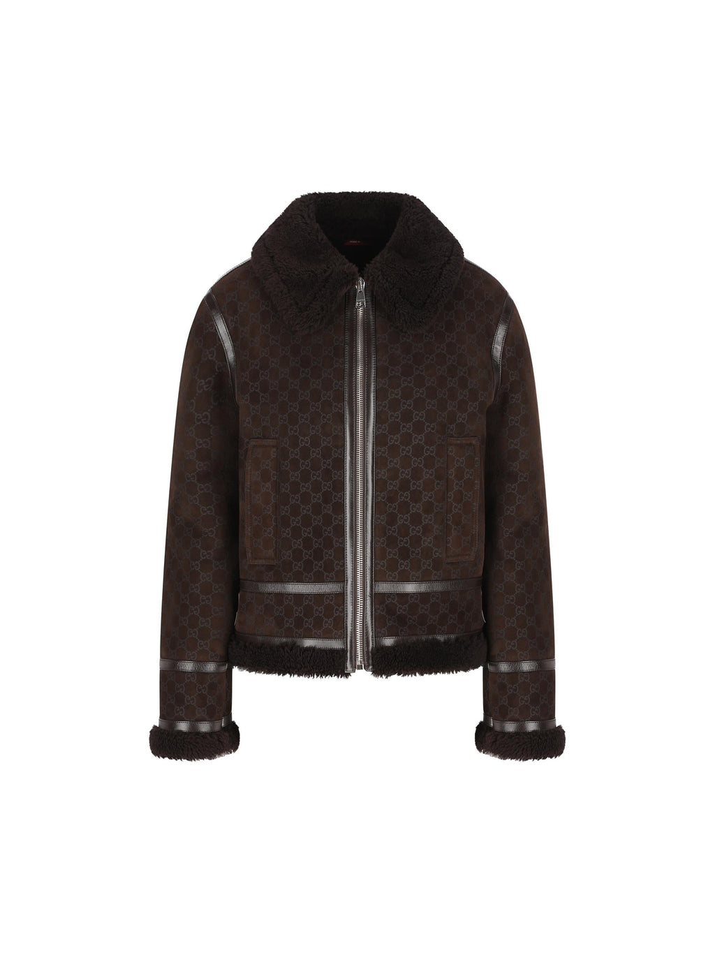 Оригінальна Leather Jacket Gucci – боковий вид