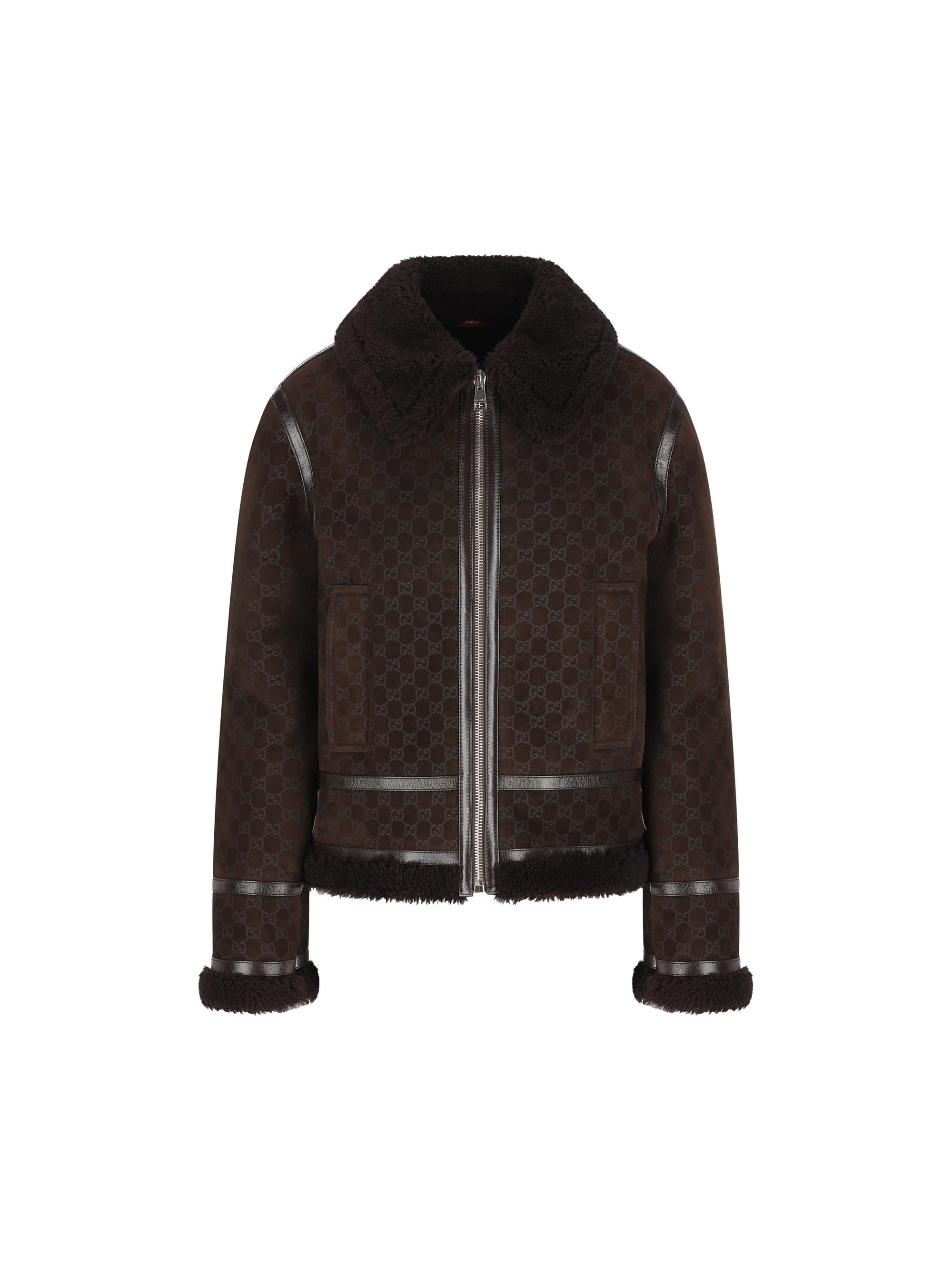 Оригінальна Leather Jacket Gucci – боковий вид