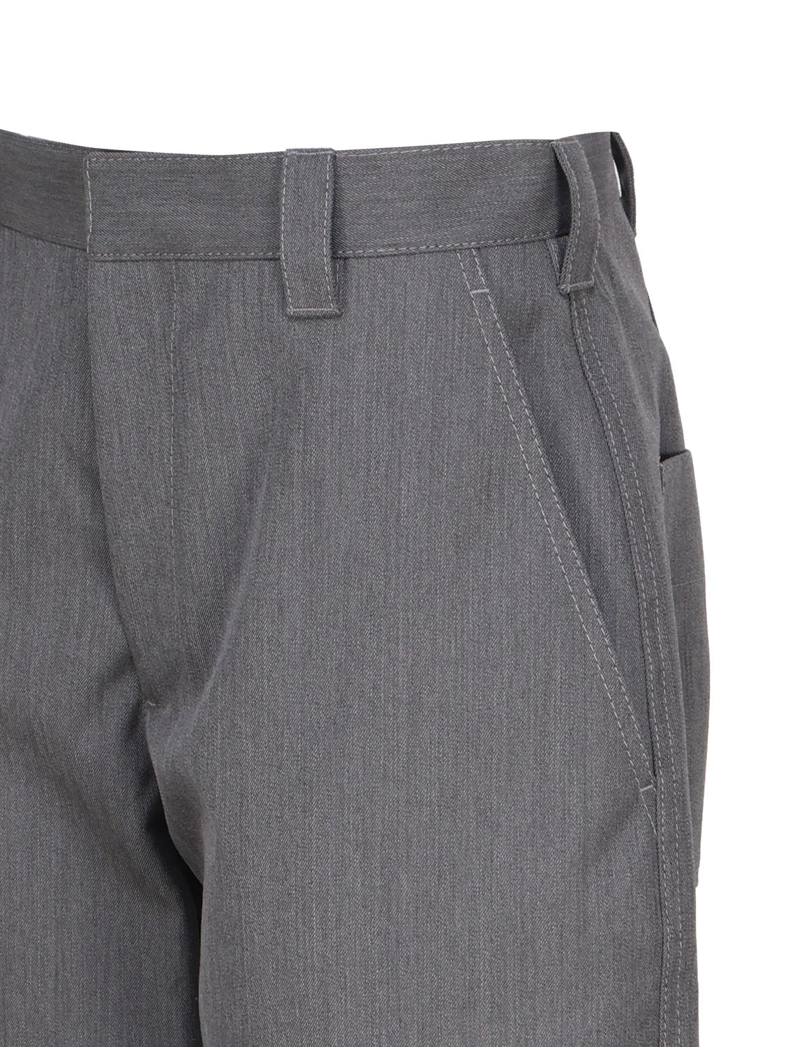 Pantaloni Affusolati In Lana Accoppiata E Cotone Bottega veneta оригінал – Купити в Україні – вид ззаду