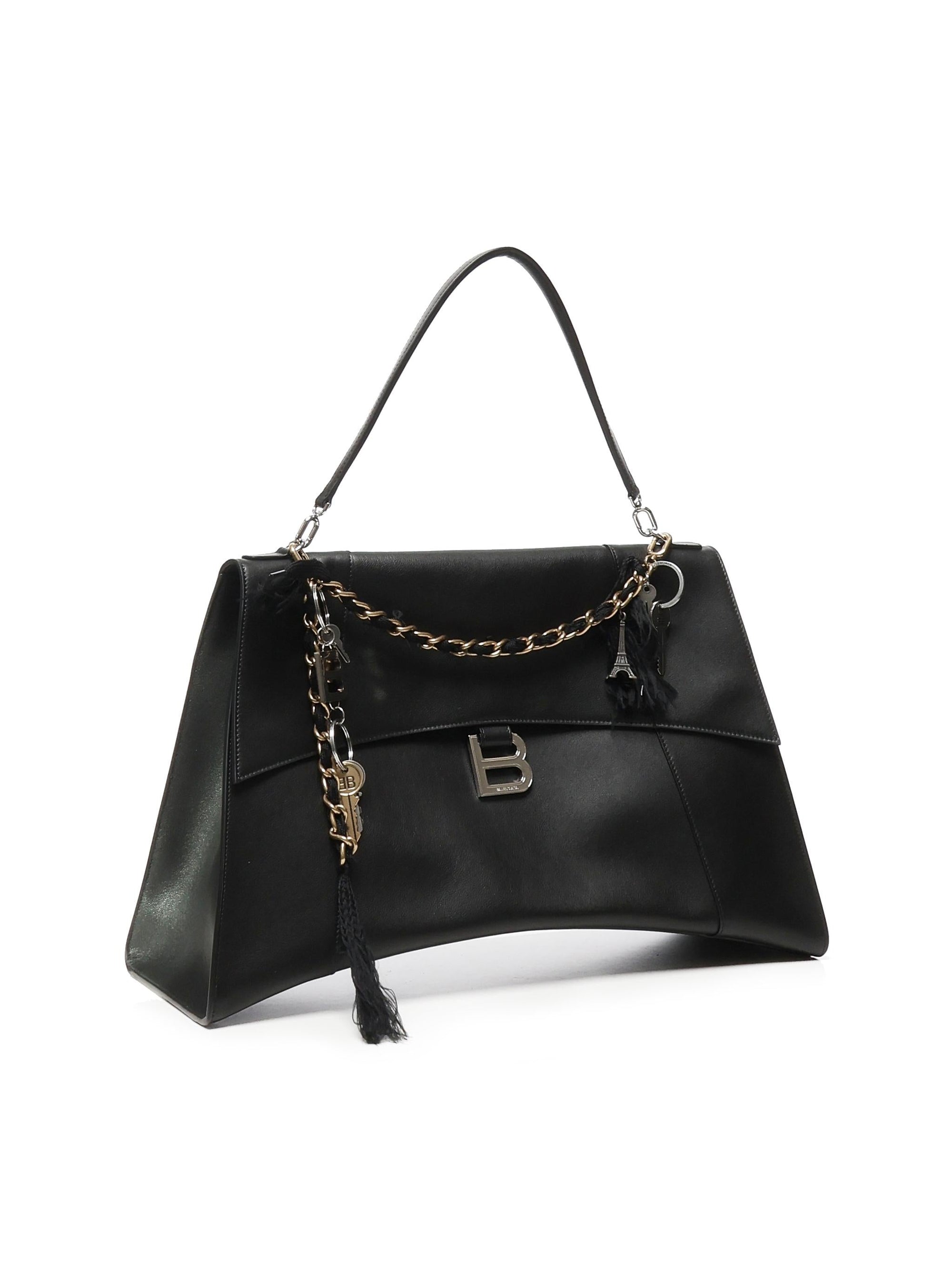 Оригінальна Borsa Hourglass Soft Grande Balenciaga – вид ззаду