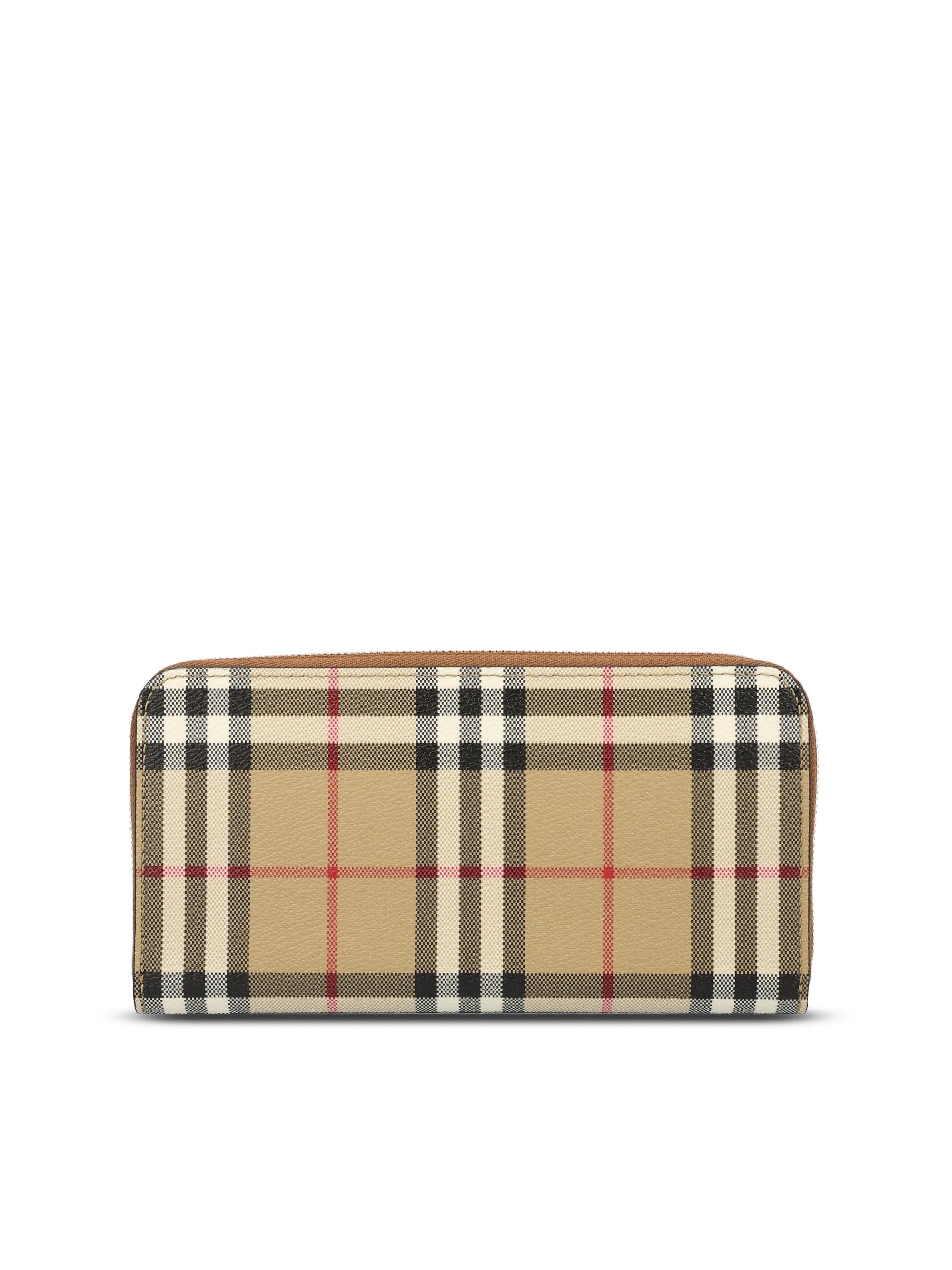 Portafoglio Check Burberry – Гарантія оригінальності – вид ззаду