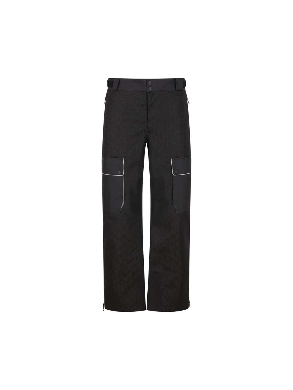 Trousers In Gg Fabric Gucci – Гарантія оригінальності – боковий вид