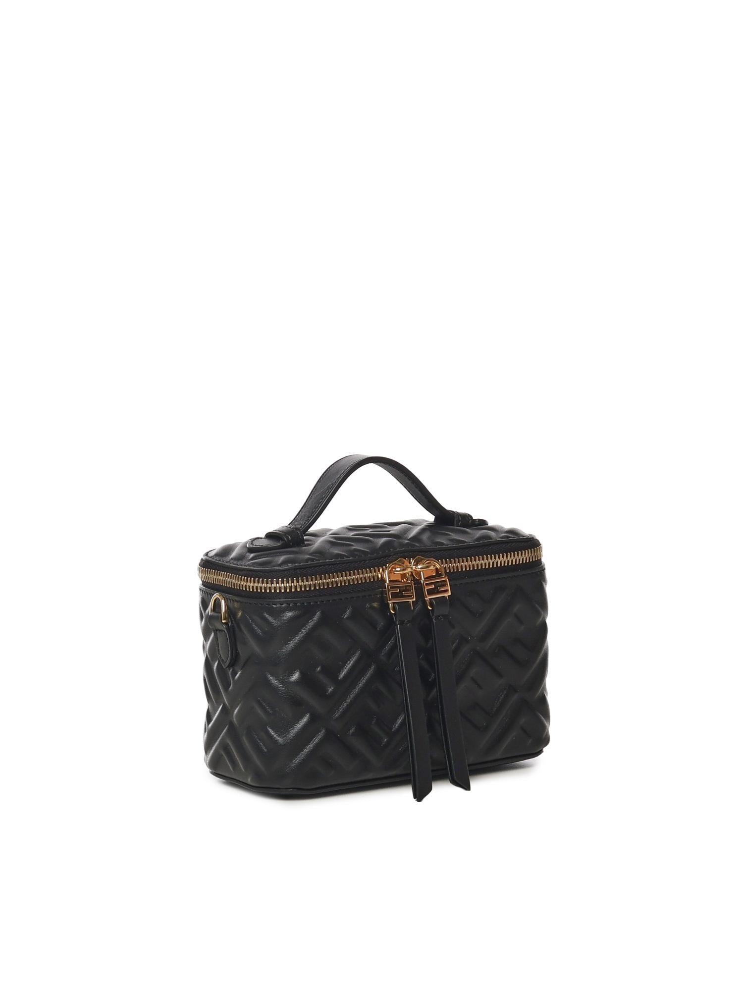 Borsa Fendi Vanity In Nappa Fendi – Гарантія оригінальності – вид ззаду