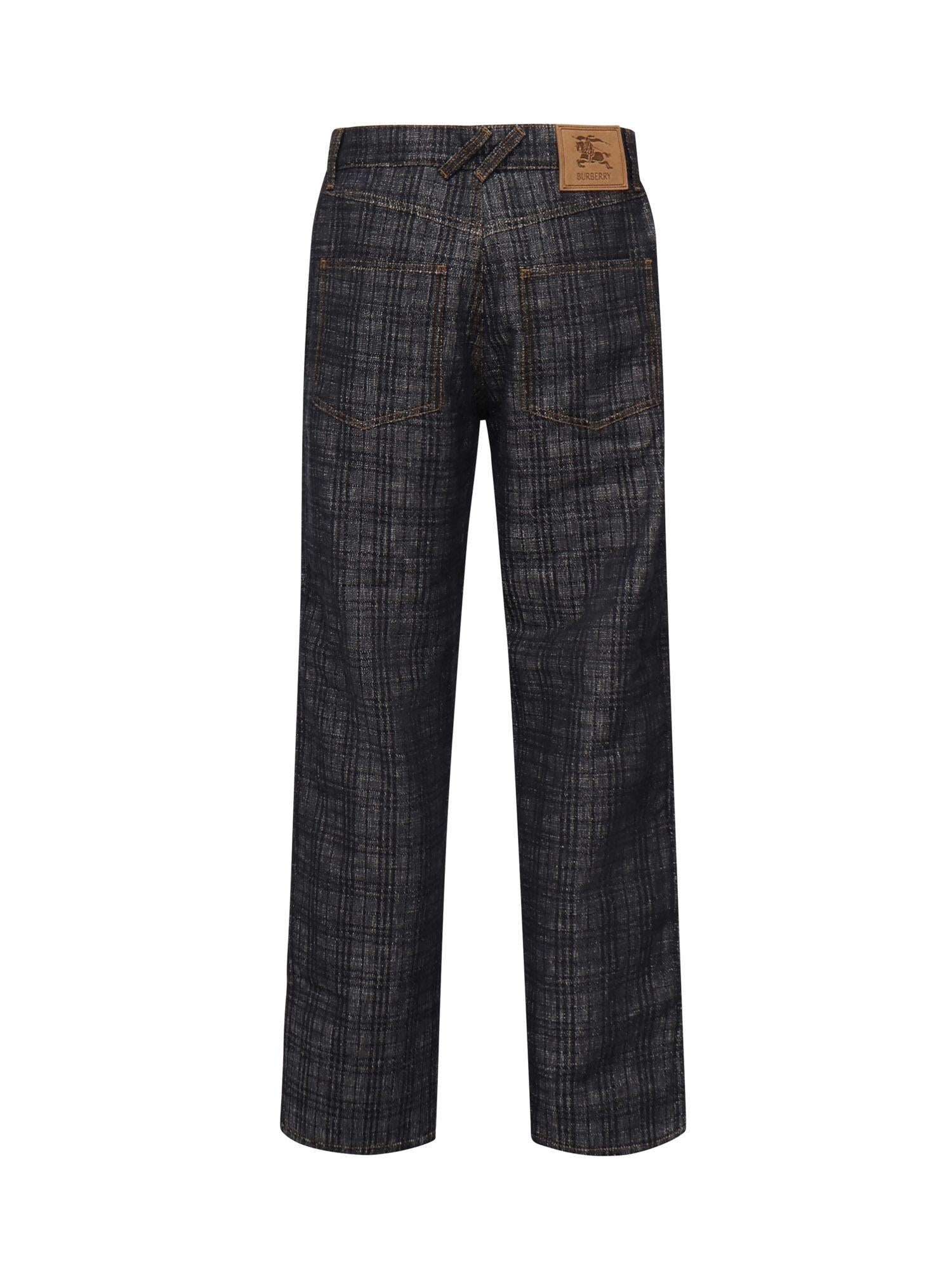 Jeans Check Jacquard Burberry – Гарантія оригінальності – детальний вид