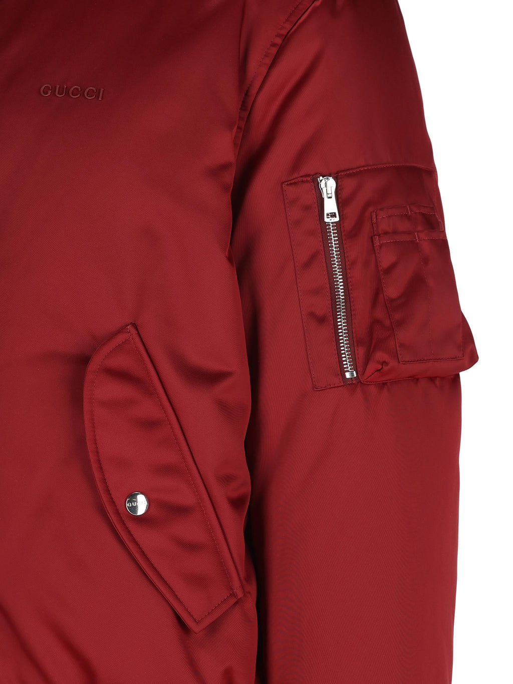 Оригінальна Bomber In Gg Fabric Gucci – детальний вид