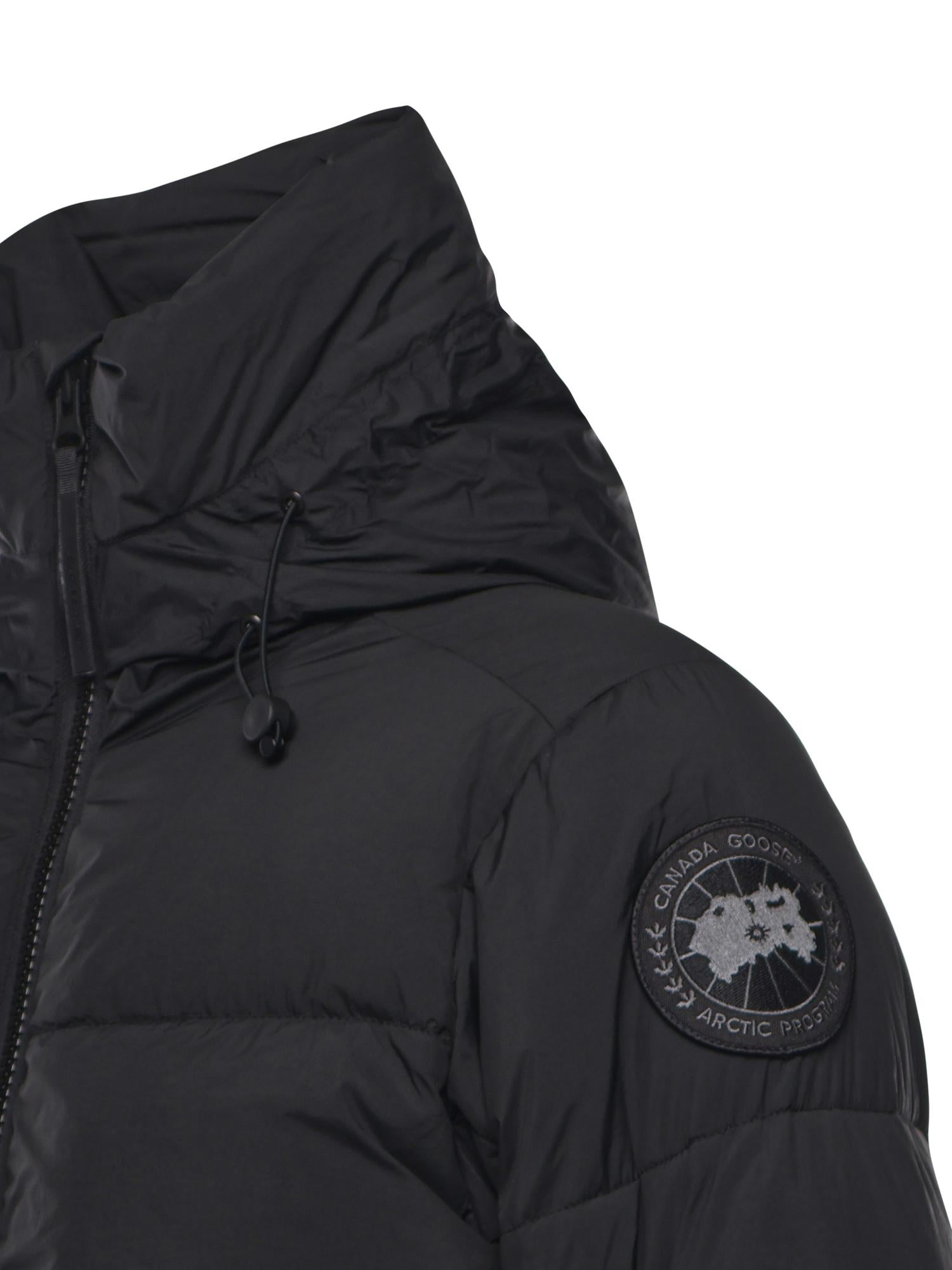 Giacca Imbottita Crofton Black Label Canada goose – Гарантія оригінальності – вид ззаду
