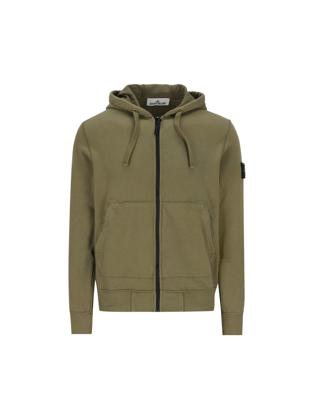 Cotton Sweatshirt Stone island оригінал – Купити в Україні – боковий вид