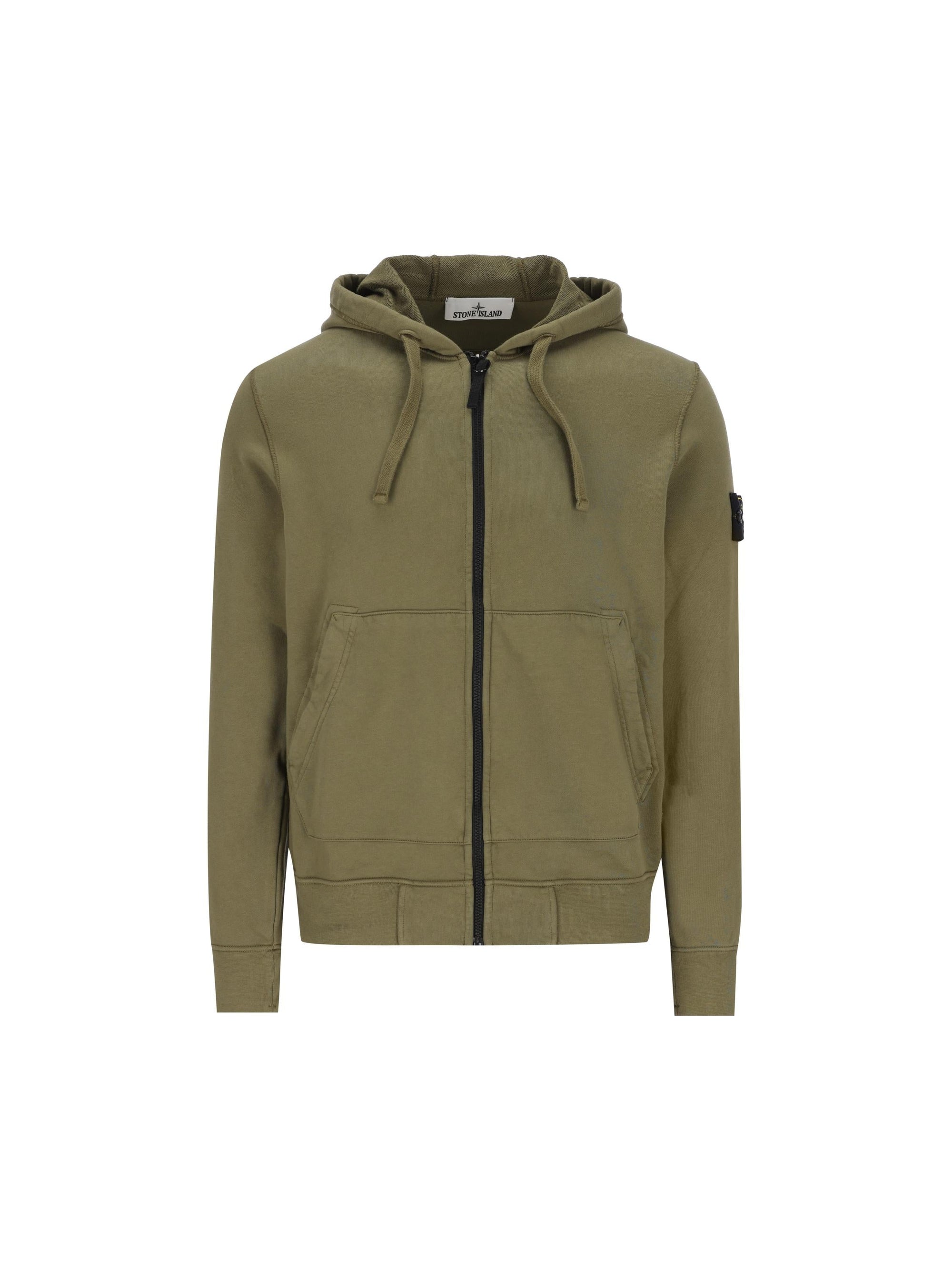 Cotton Sweatshirt Stone island оригінал – Купити в Україні – боковий вид