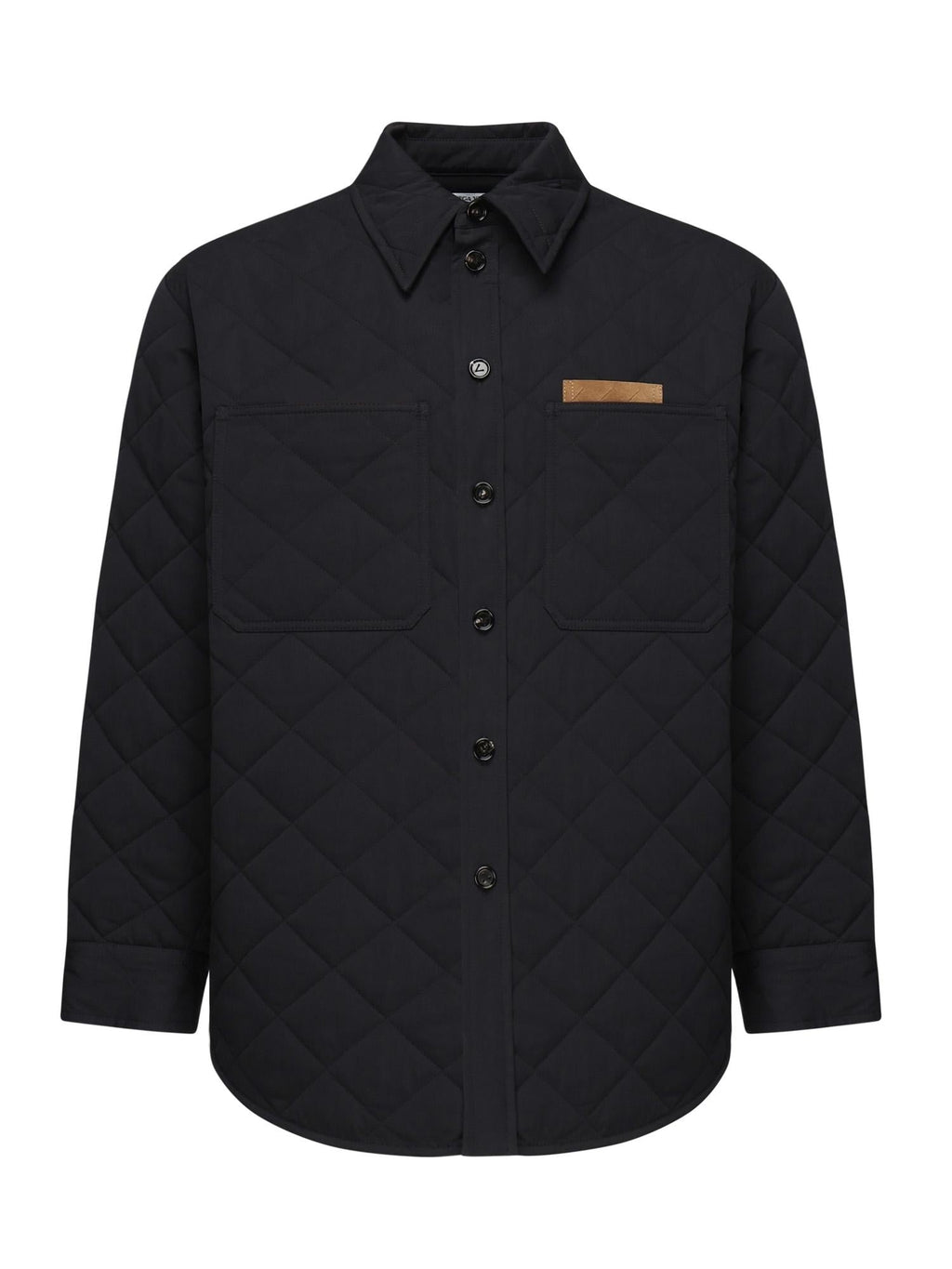 Overshirt Trapuntata In Cotone Bottega veneta оригінал – Купити в Україні – боковий вид