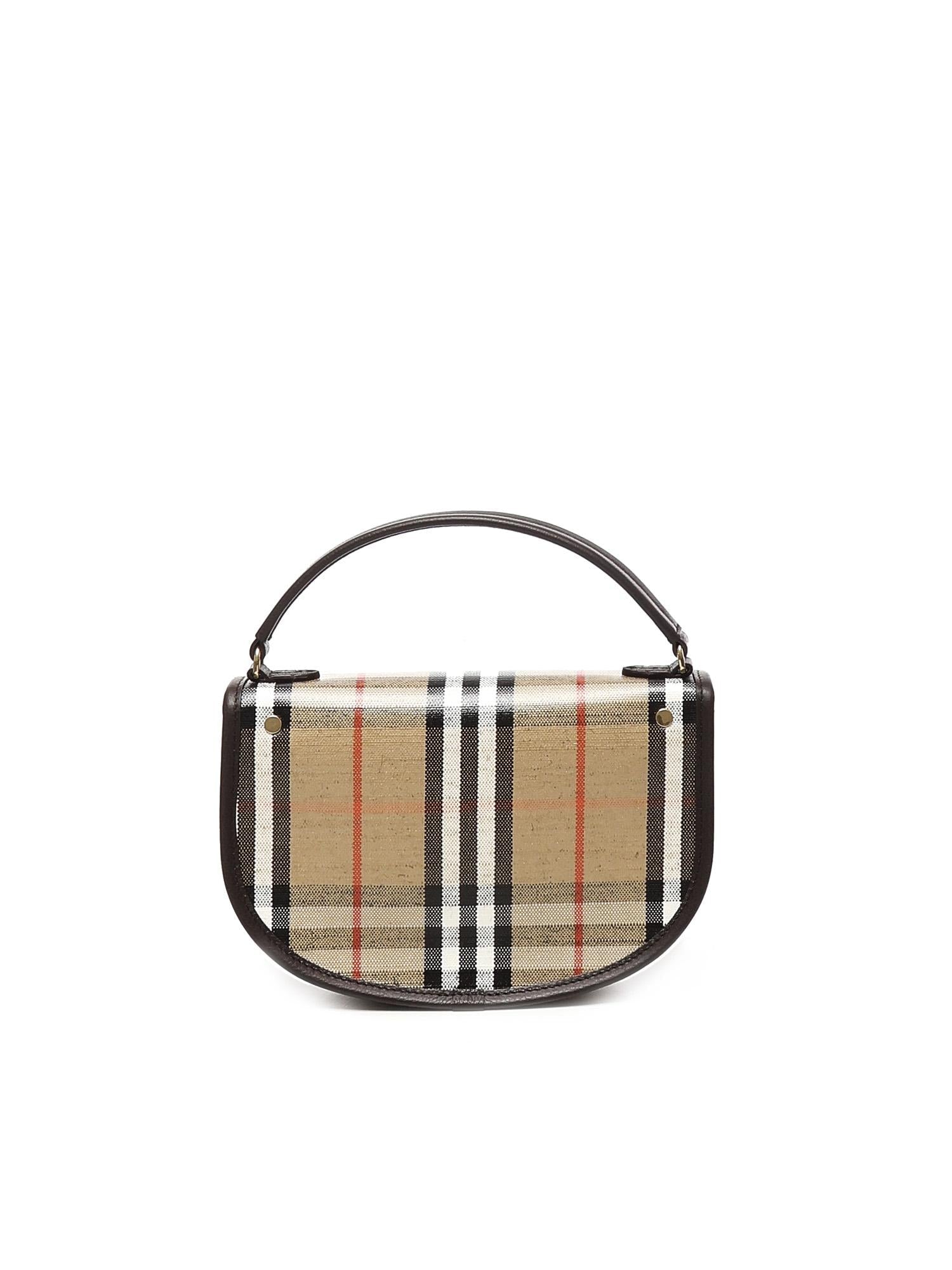 Оригінальна Borsa A Tracolla Highlands Burberry – детальний вид