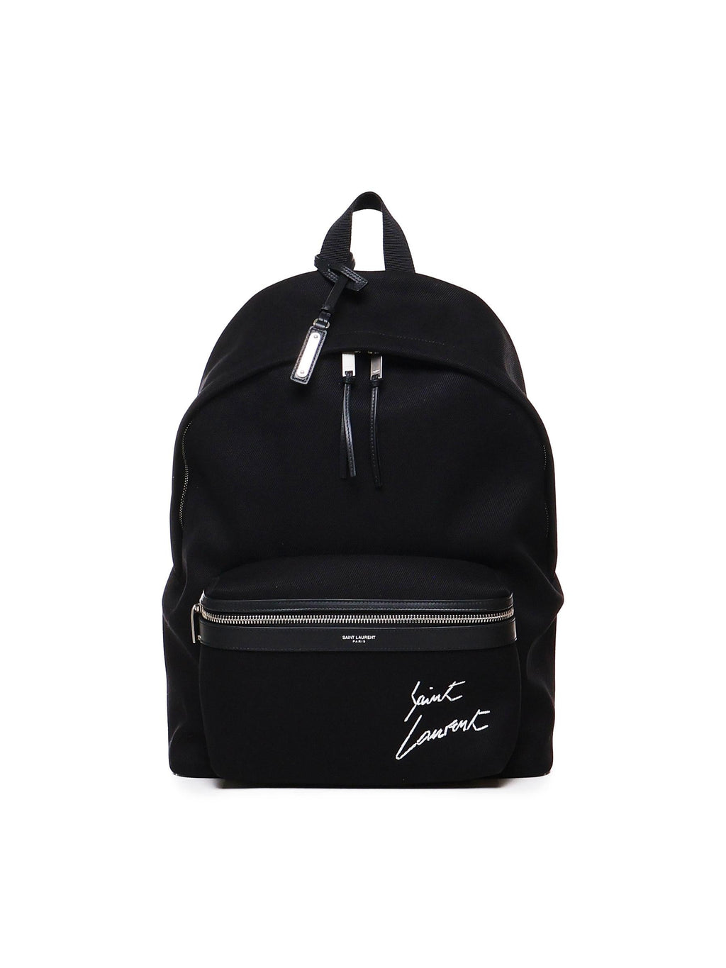 Оригінальна Zaino City Con Logo Saint laurent – боковий вид