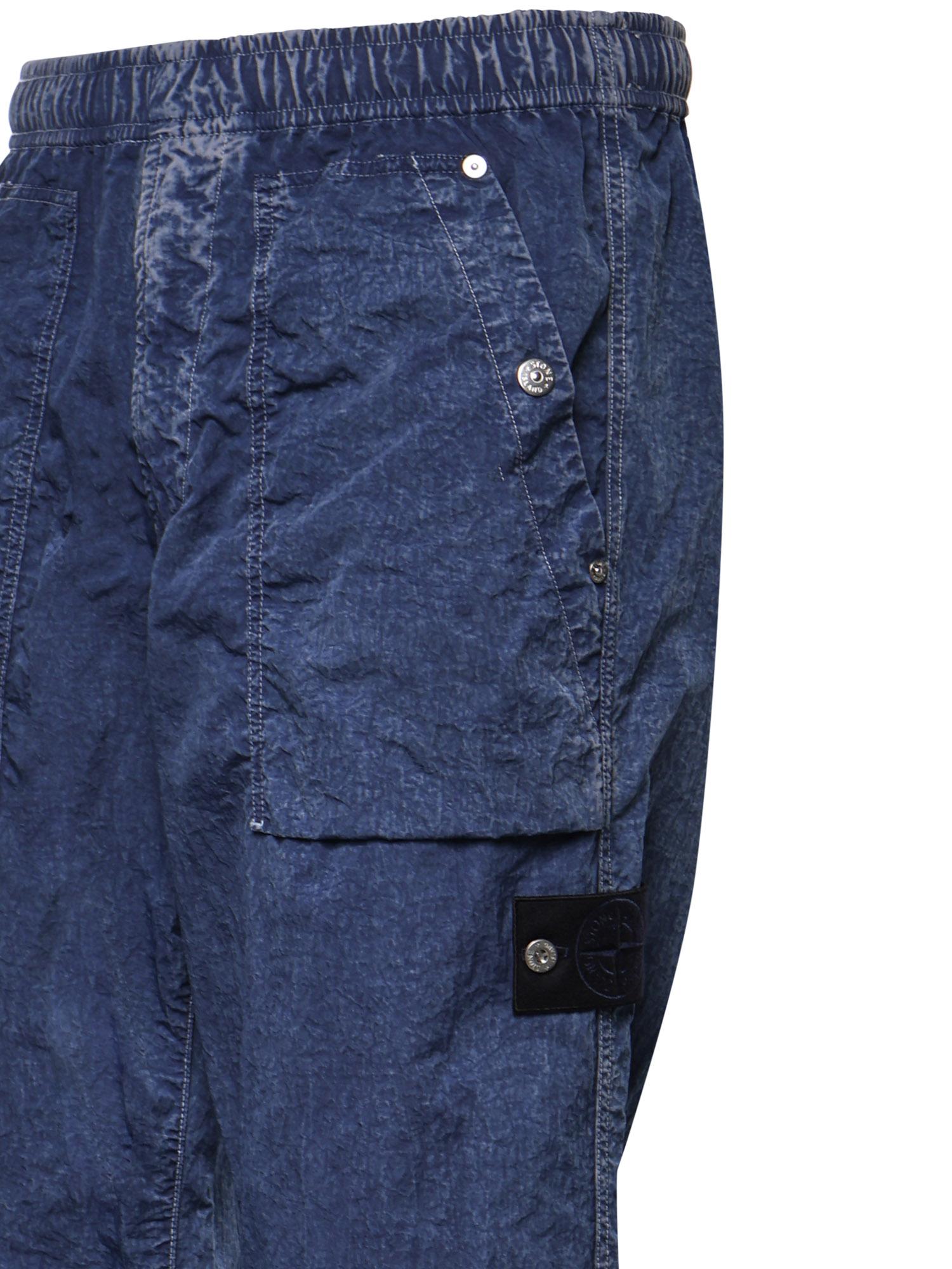 Pantalone Fatigue In Nylon Stone island – Гарантія оригінальності – вид ззаду