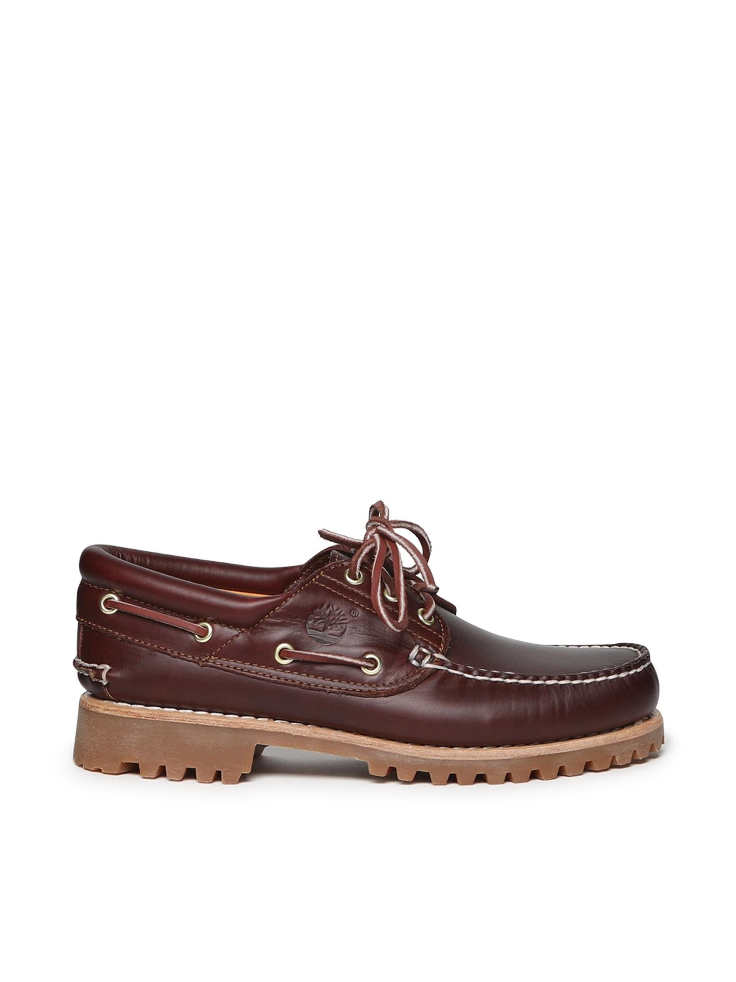 Scarpa Da Barca Authentic 3-Eye Lug Handsewn Timberland – Гарантія оригінальності – боковий вид