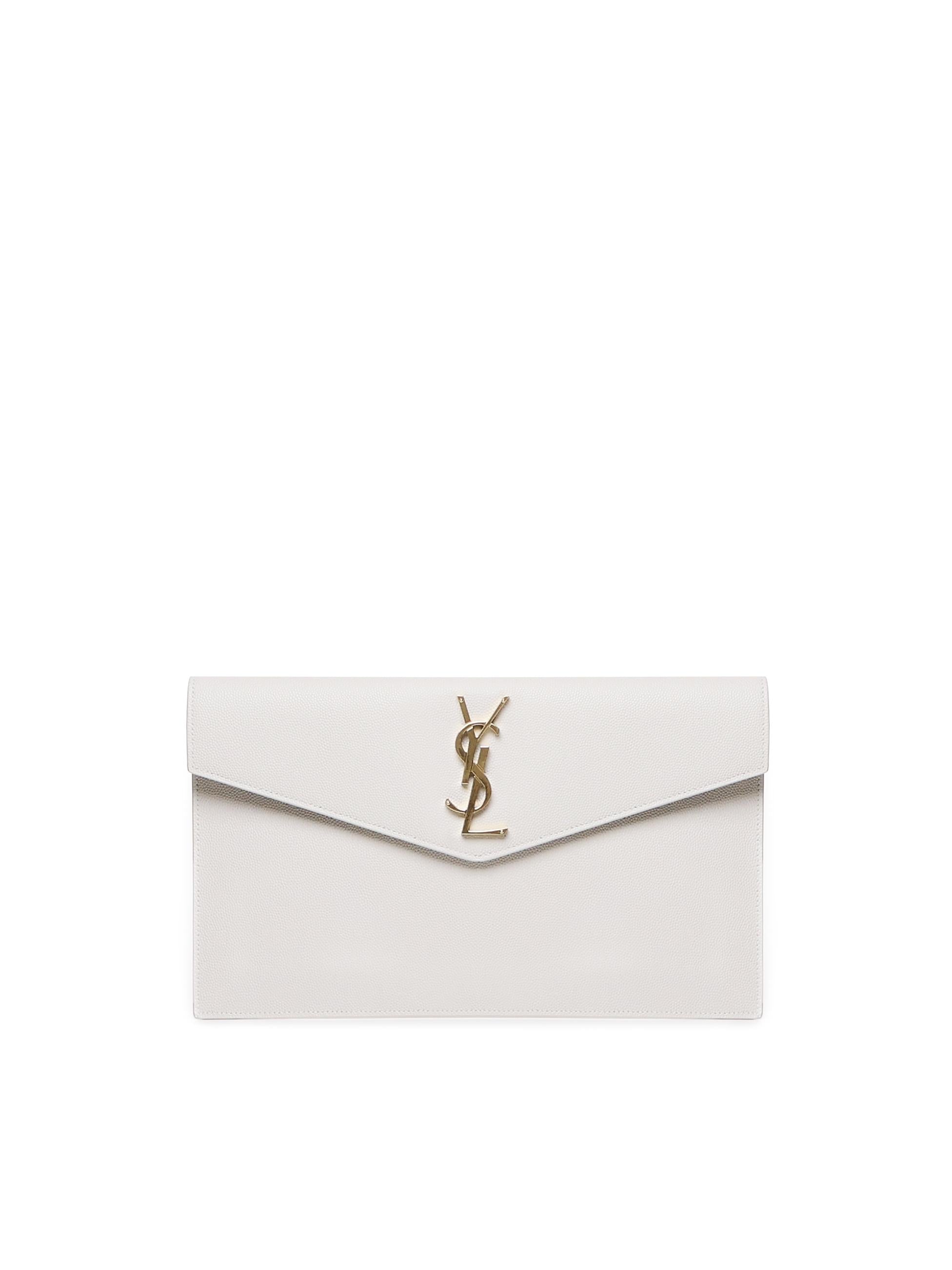 Pochette Uptown In Pelle Goffrata Saint laurent оригінал – Купити в Україні – боковий вид