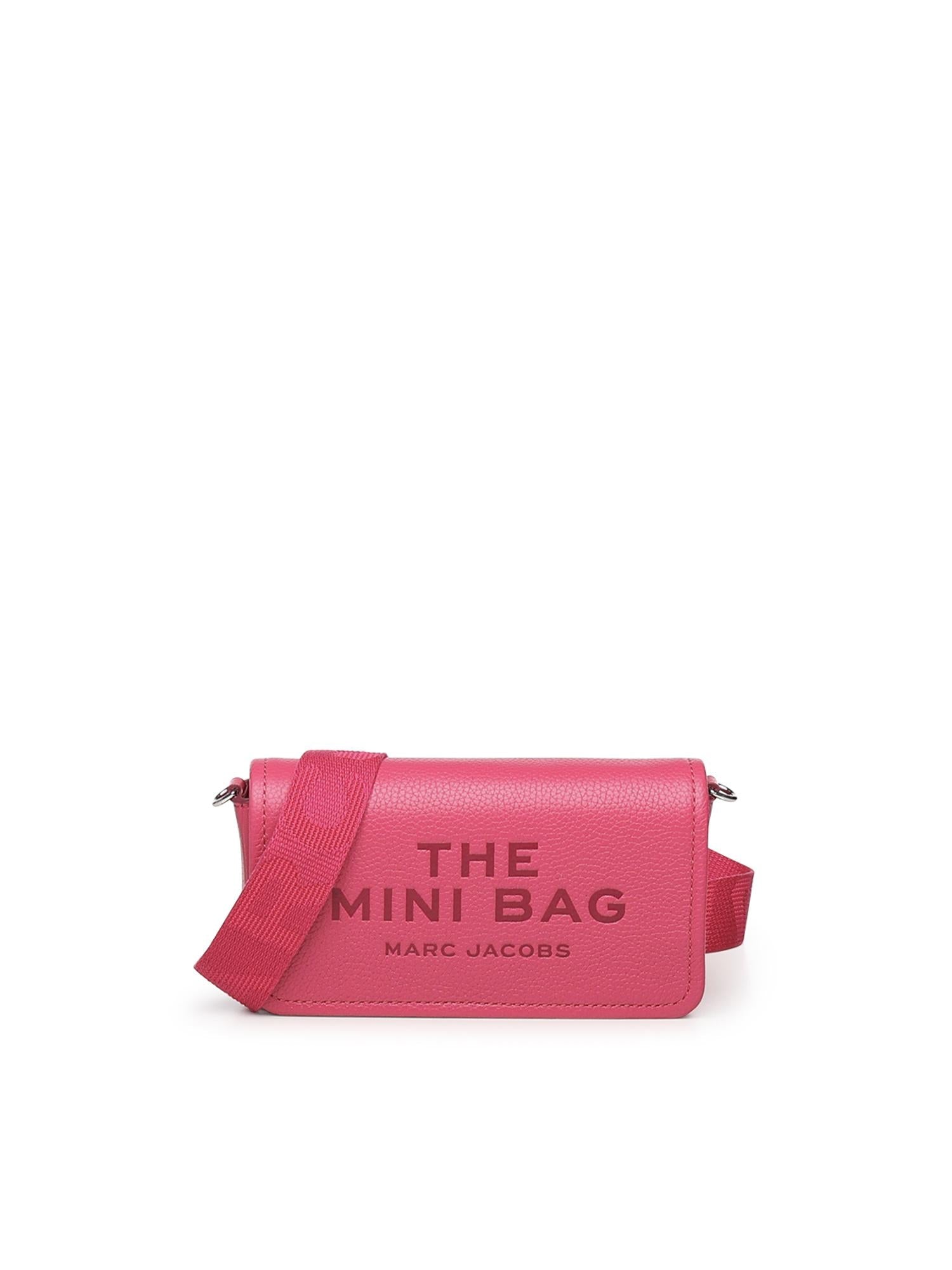 Borsa A Tracolla The Leather Mini Bag Marc jacobs – Гарантія оригінальності – боковий вид
