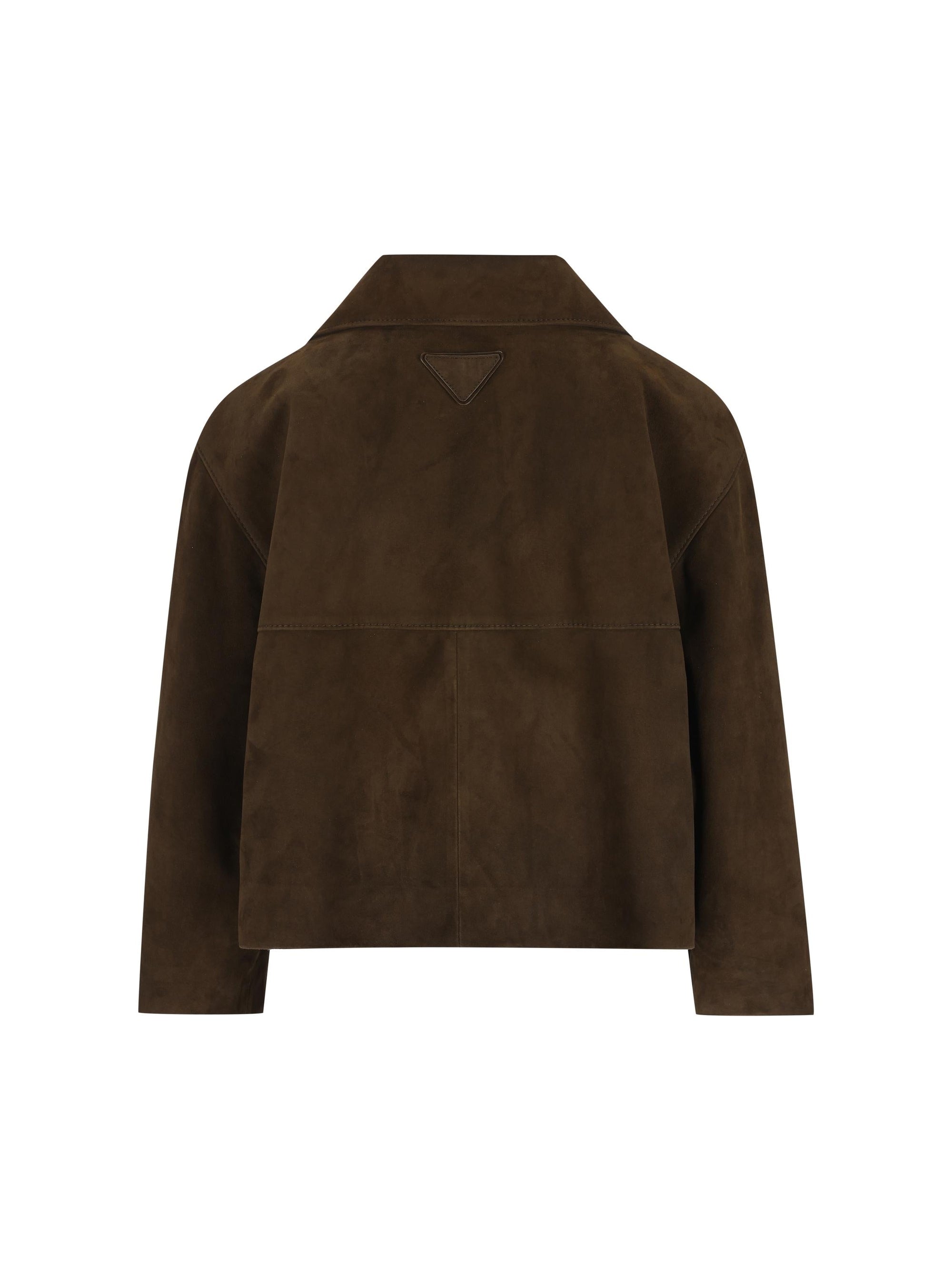 Оригінальна Giacca In Pelle Prada – вид ззаду