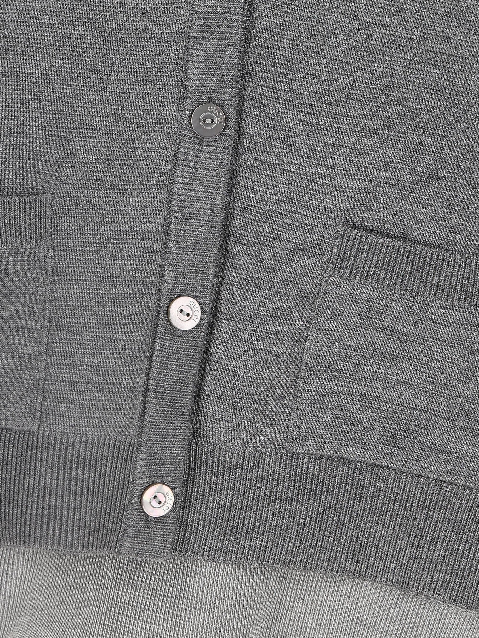 Top In Wool And Silk Gucci – Гарантія оригінальності – збільшений вид