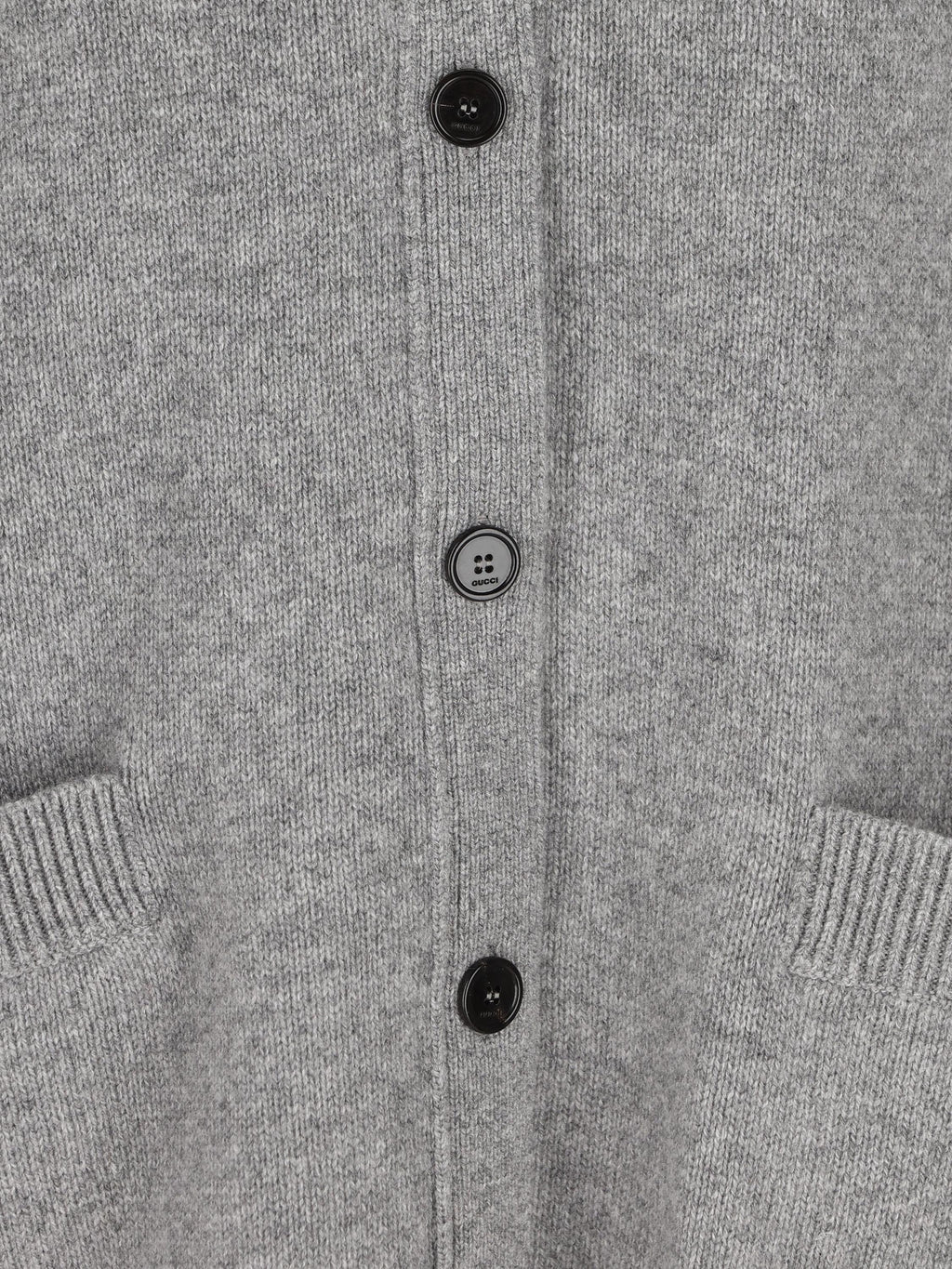 Wool And Cashmere Cardigan Gucci – Гарантія оригінальності – детальний вид