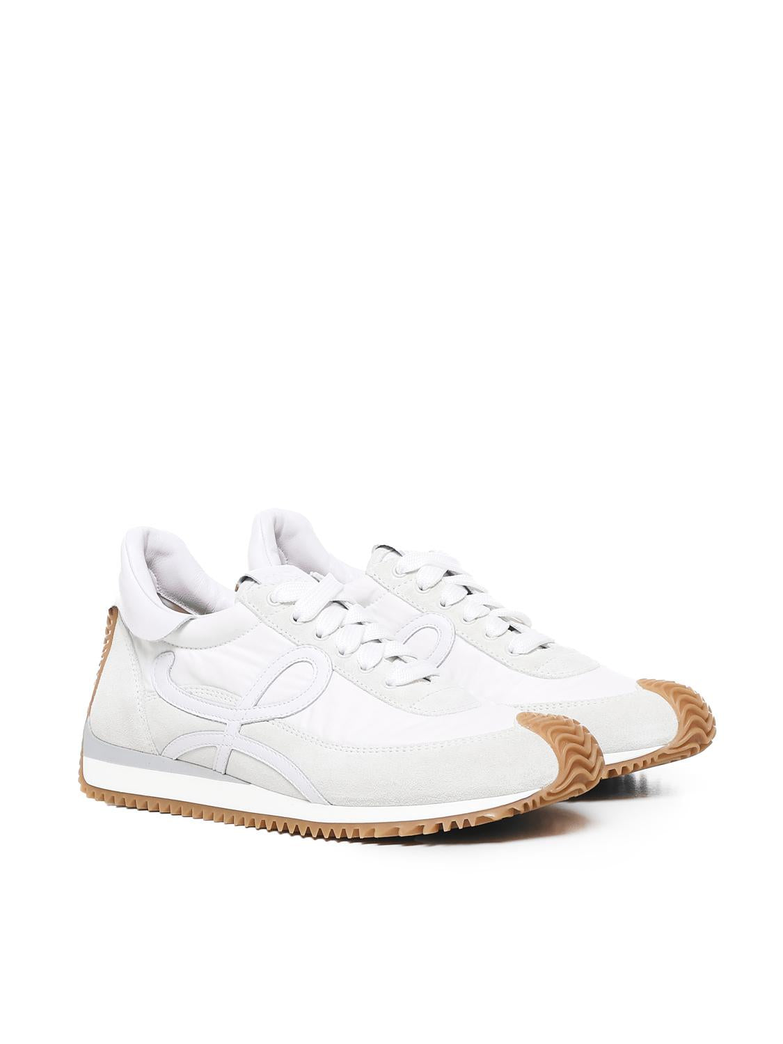 Sneakers Flow Runner In Nylon E Pelle Scamosciata Loewe – Гарантія оригінальності – вид ззаду
