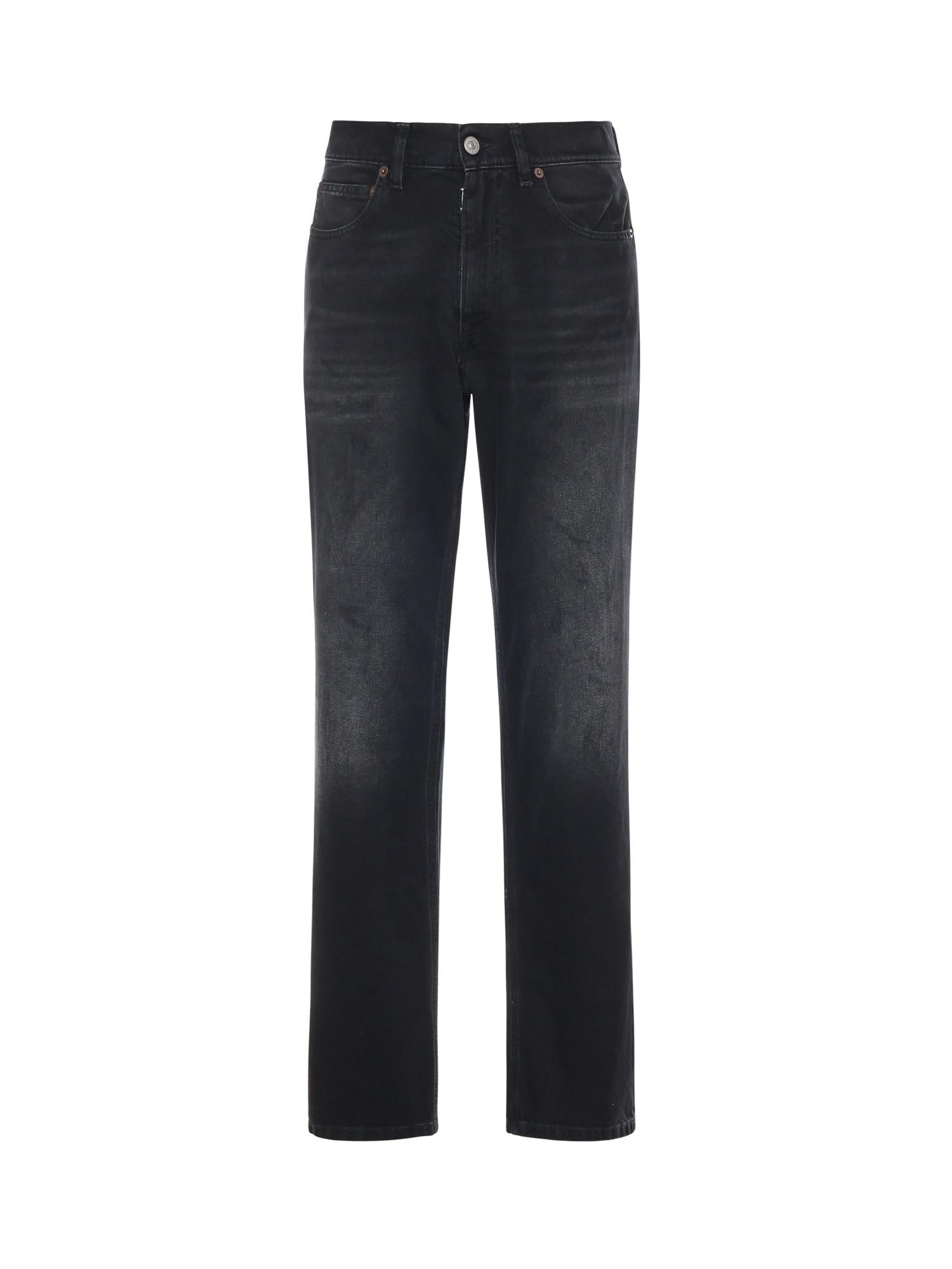 Оригінальна Jeans A Gamba Dritta In Denim Maison margiela – боковий вид