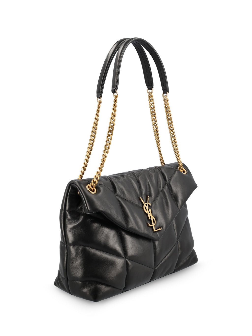 Medium Puffer Leather Bag Saint laurent – Гарантія оригінальності – детальний вид