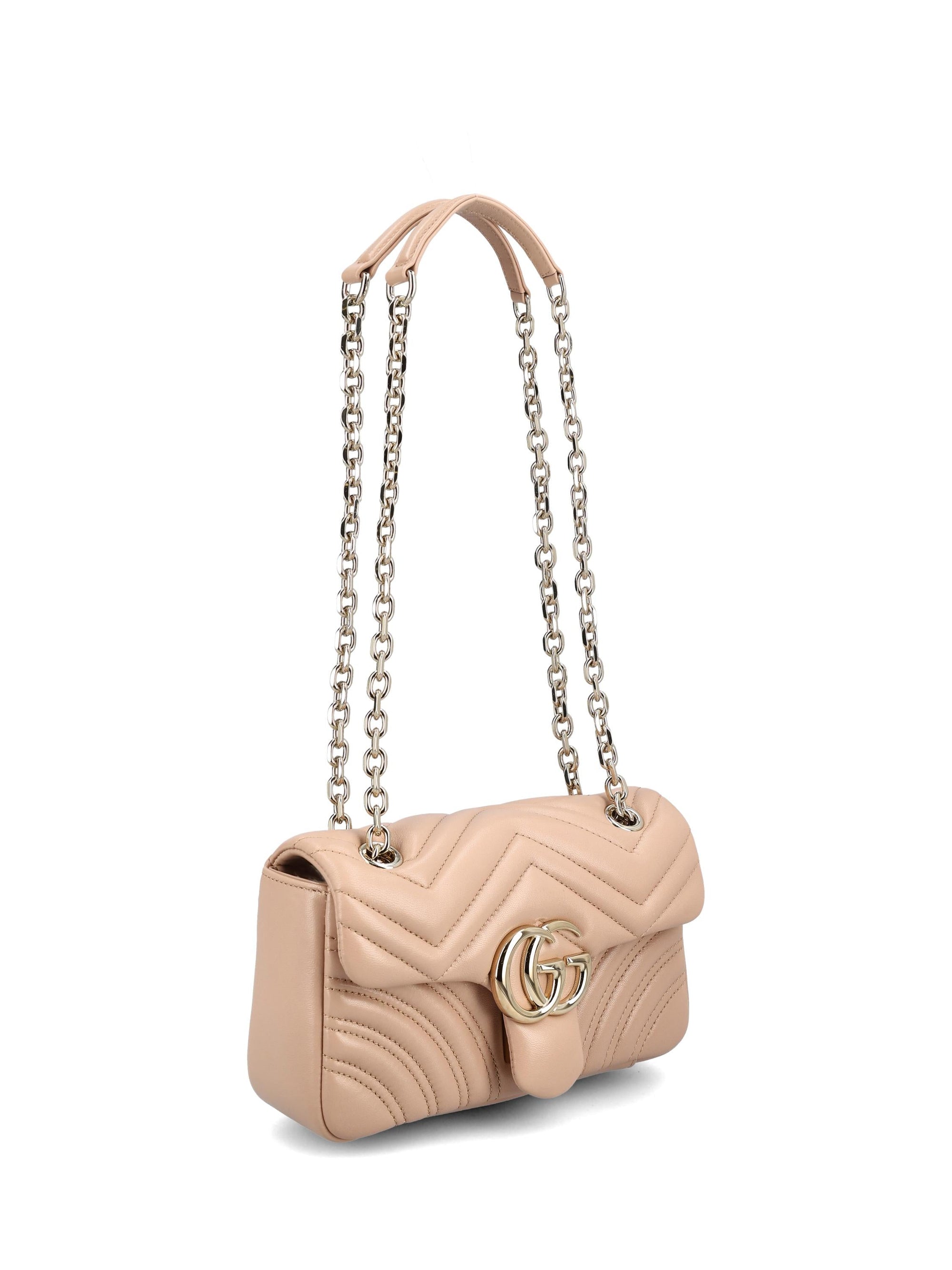 Borsa A Spalla Gg Marmont Piccola Gucci – Гарантія оригінальності – детальний вид