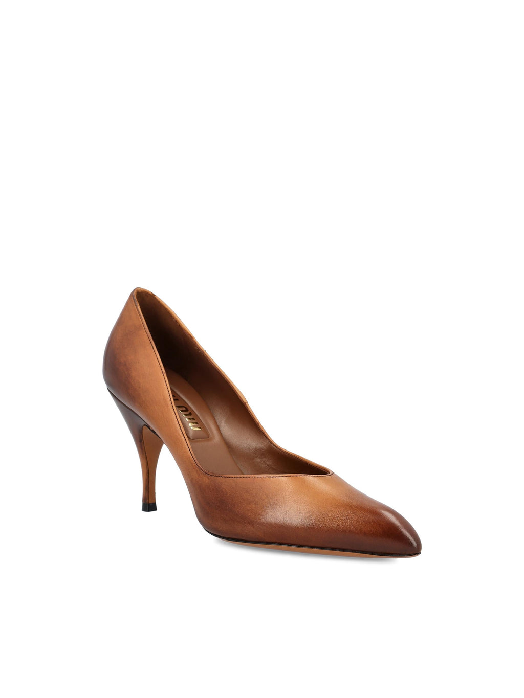 Leather Pumps Ayers Miu miu оригінал – Купити в Україні – вид ззаду