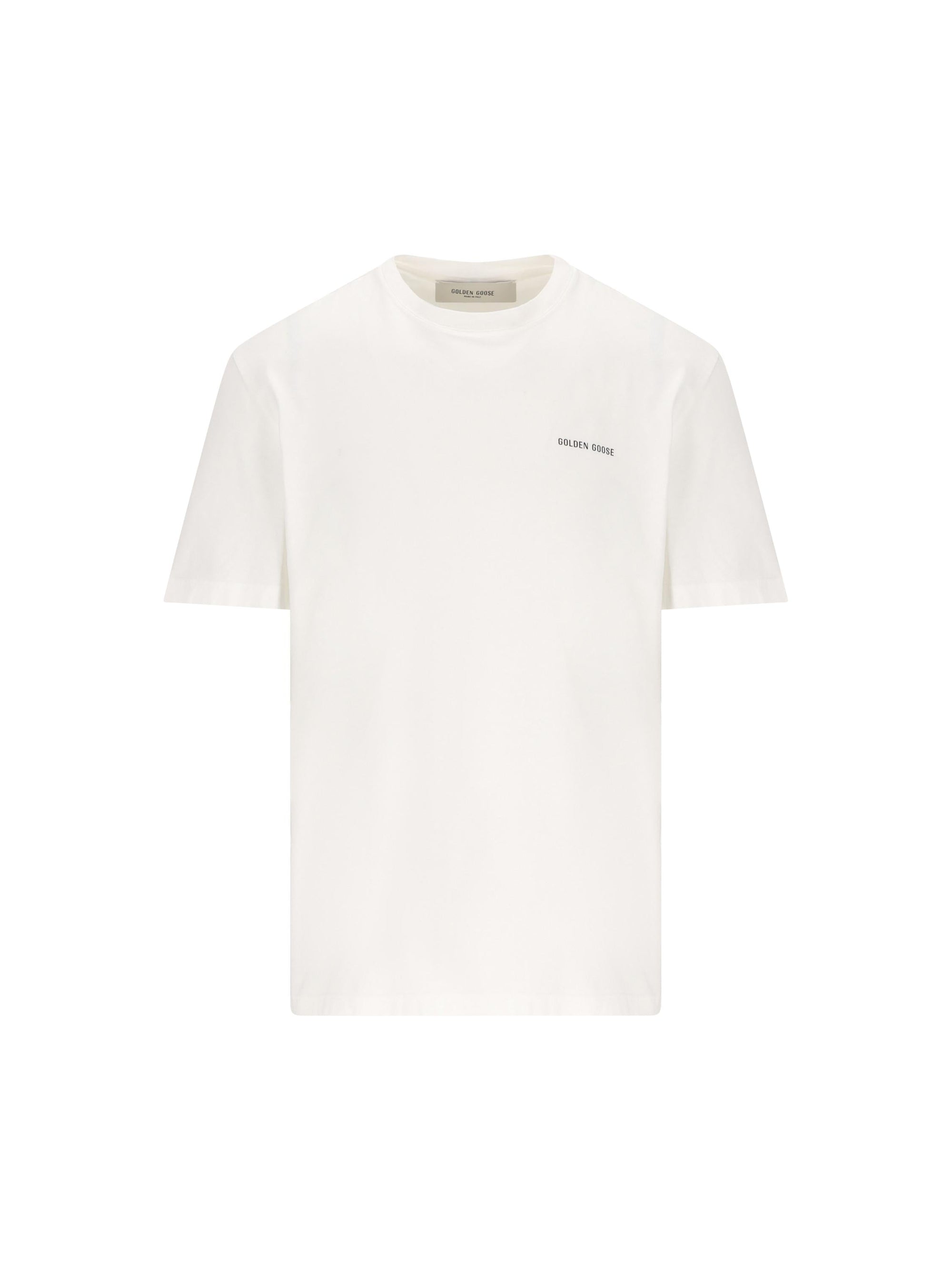 Оригінальна Cotton T Shirt Golden goose – боковий вид