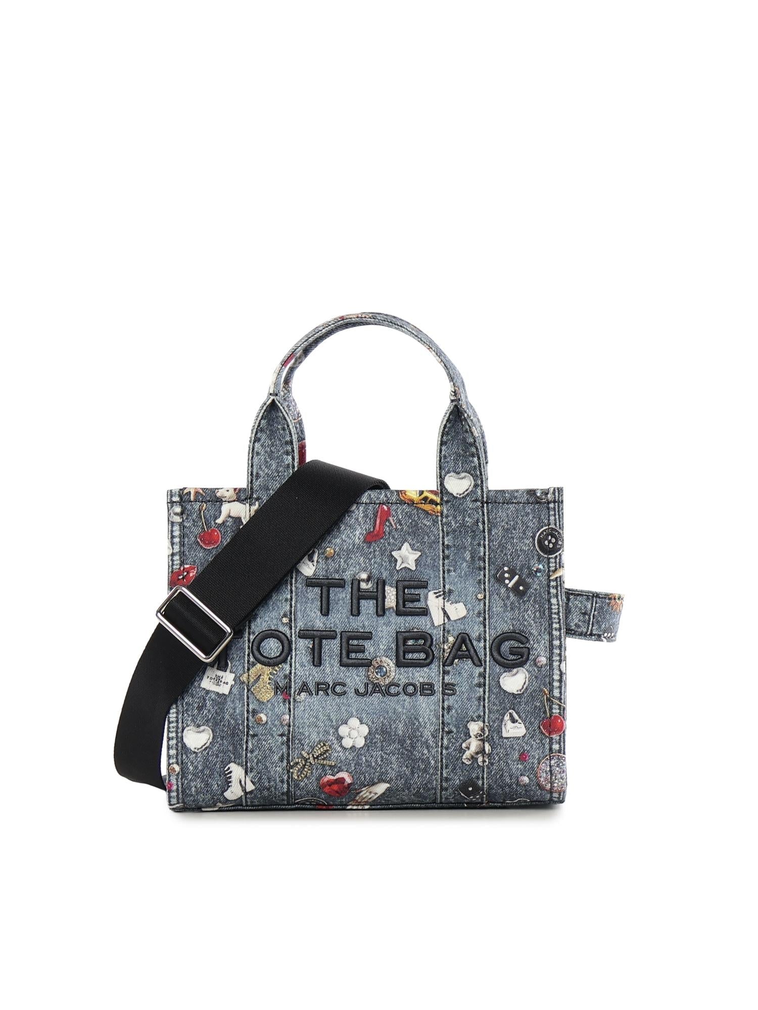 Оригінальна Borsa The Small Tote Con Logo Marc jacobs – боковий вид
