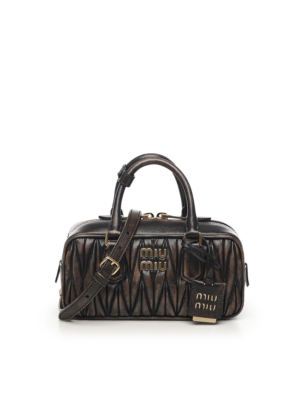 Оригінальна Borsa Arcadie In Nappa Matelassé Miu miu – боковий вид