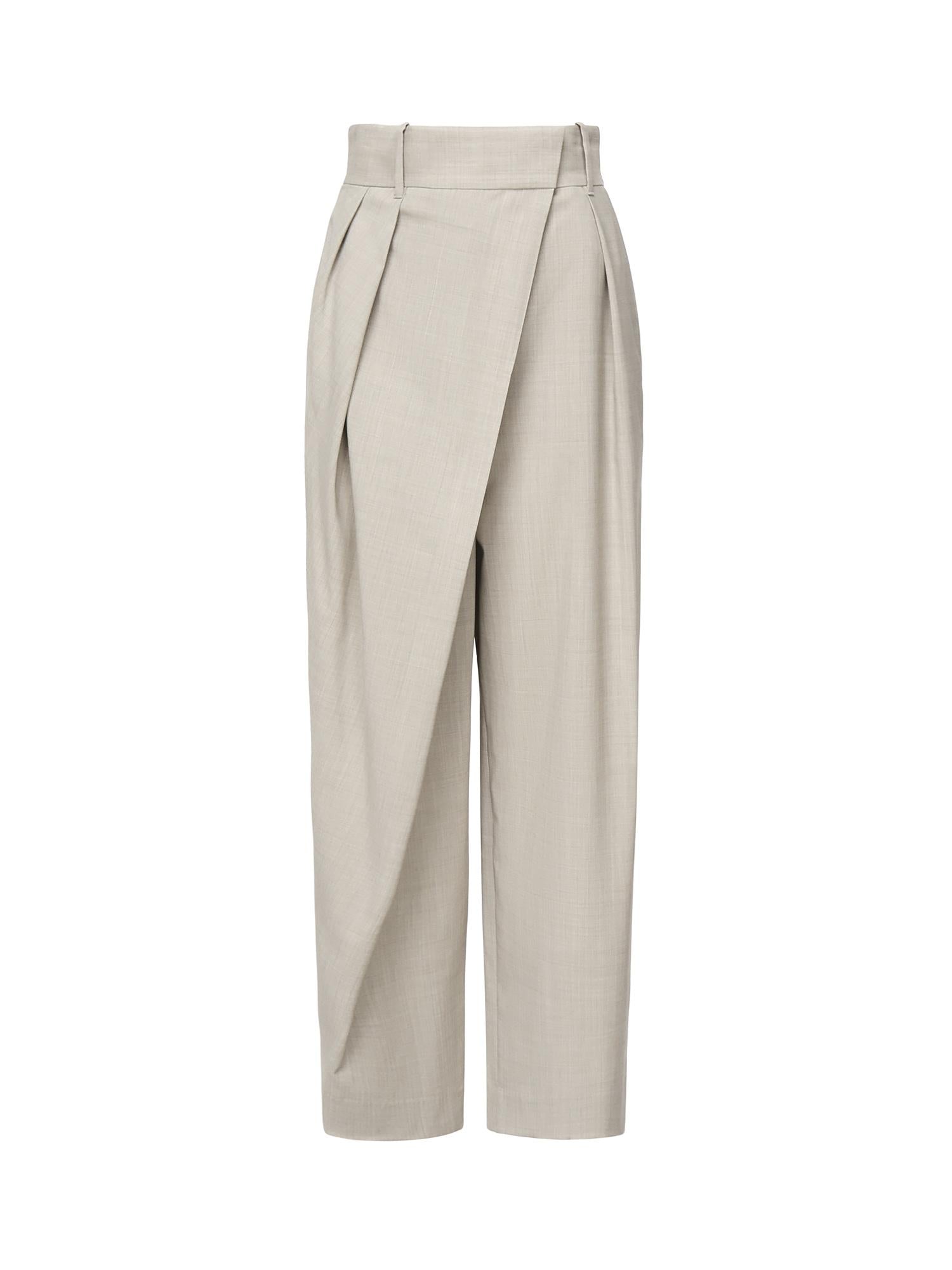 Pantaloni Sartoriali In Lana Loewe – Гарантія оригінальності – боковий вид