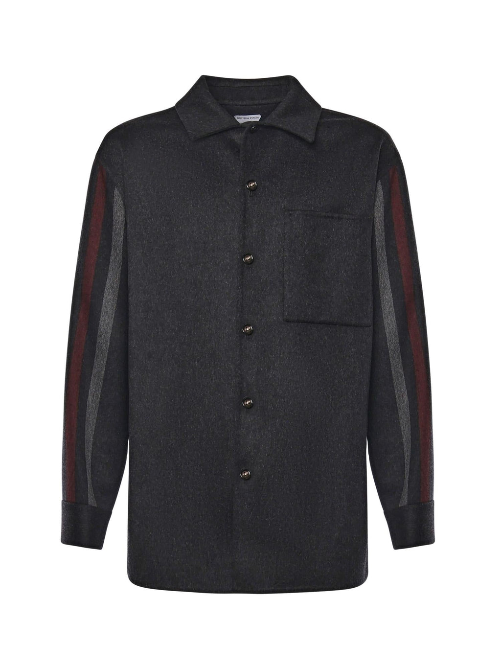 Overshirt In Lana E Cashmere Bottega veneta оригінал – Купити в Україні – боковий вид