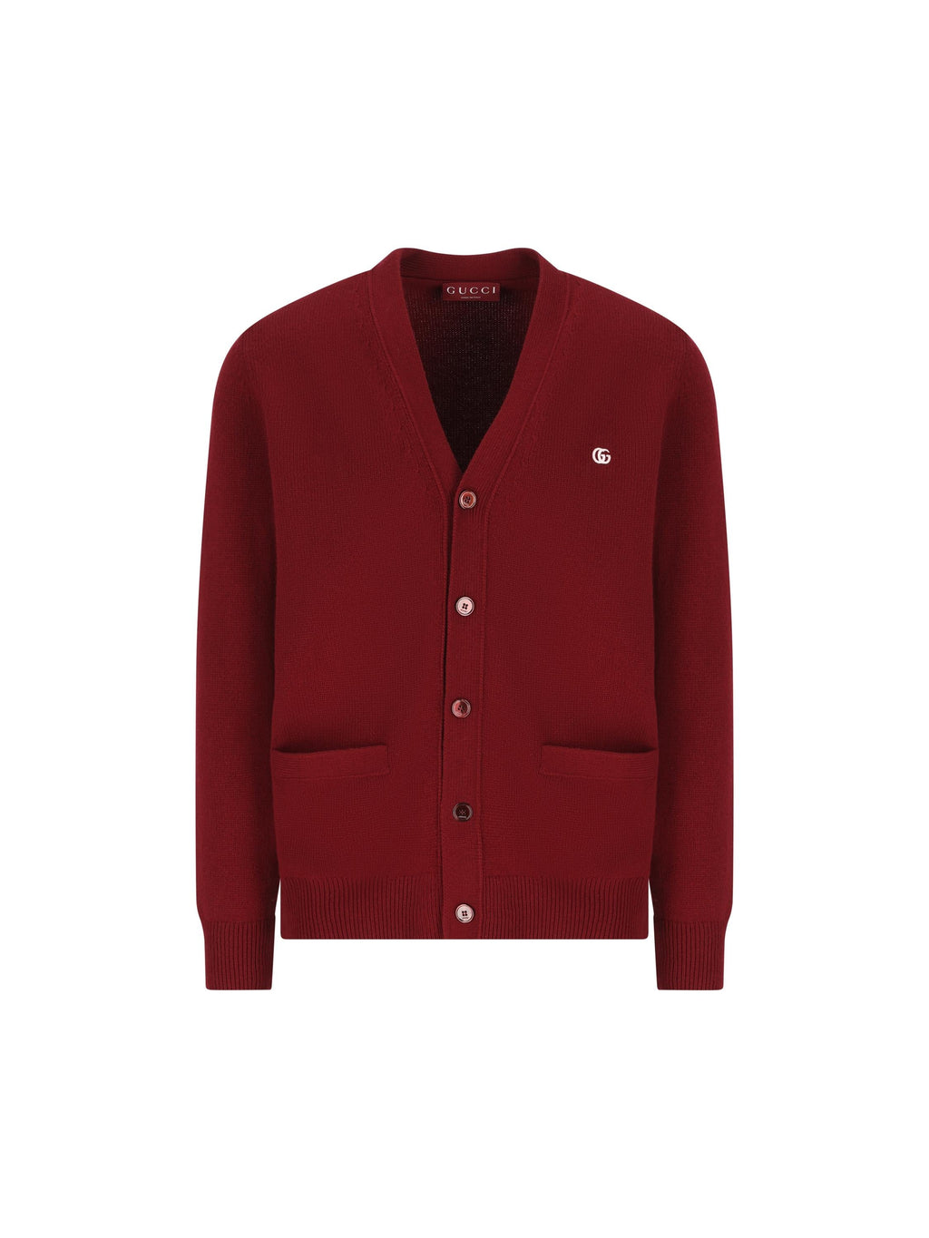 Cardigan In Lana E Cashmere Gucci – Гарантія оригінальності – боковий вид