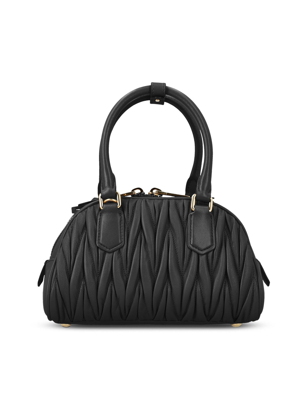 Arcadie Leather Bag Miu miu – Гарантія оригінальності – вид ззаду