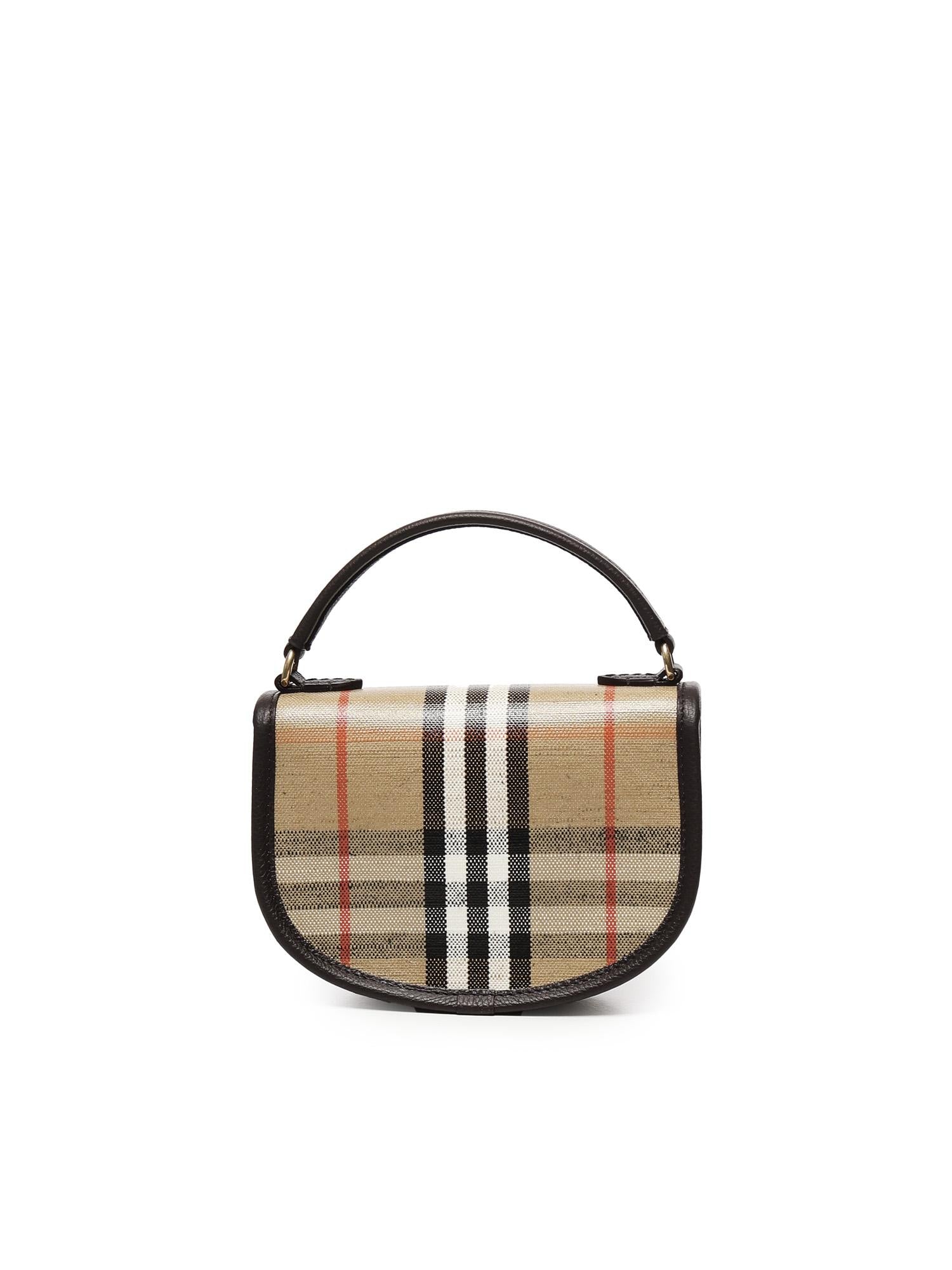 Borsa Highlands Mini Burberry – Гарантія оригінальності – детальний вид