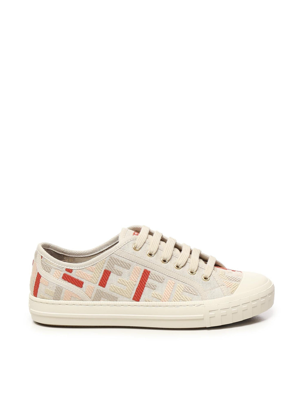Sneakers Low Top Domino Fendi – Гарантія оригінальності – боковий вид