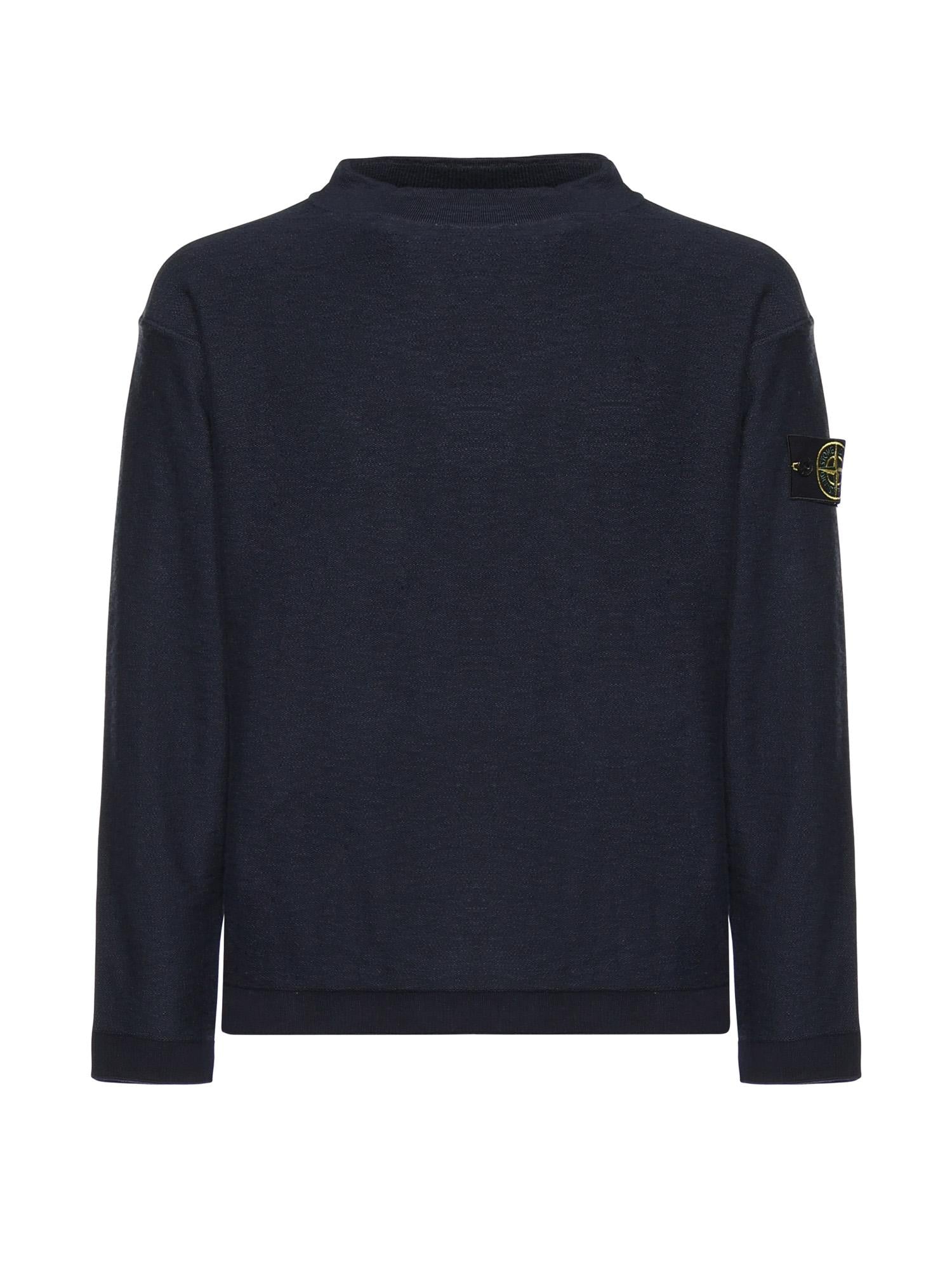 Maglione In Cotone E Nylon Stone island – Гарантія оригінальності – боковий вид
