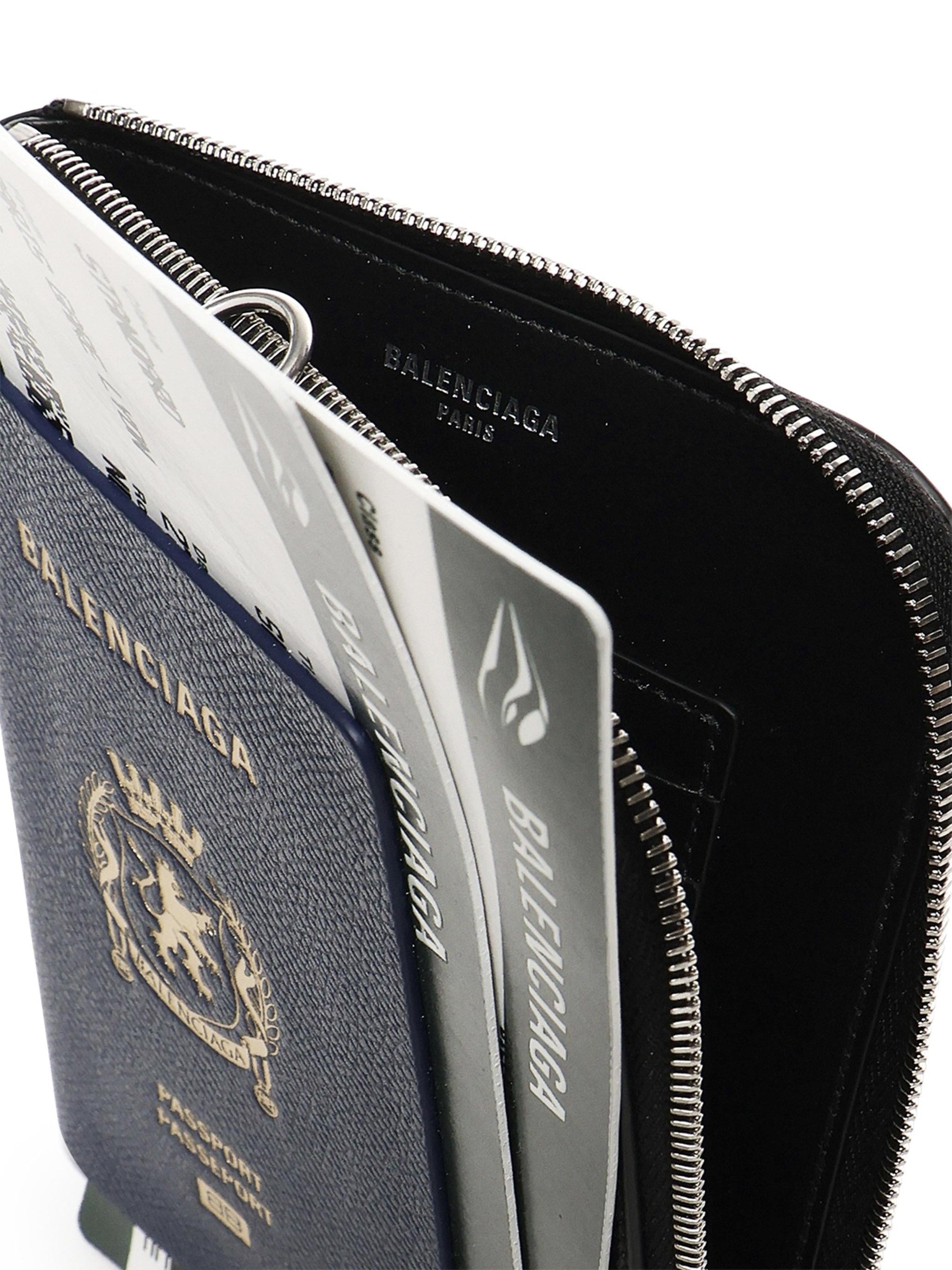 Оригінальна Porta Cellulare Passport Balenciaga – збільшений вид