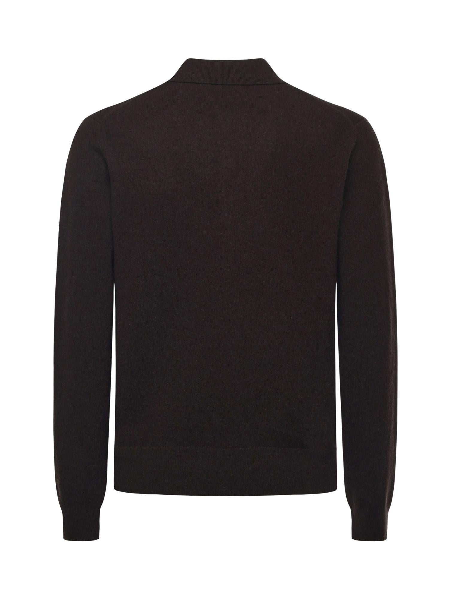 Polo In Misto Cashmere Burberry – Гарантія оригінальності – детальний вид